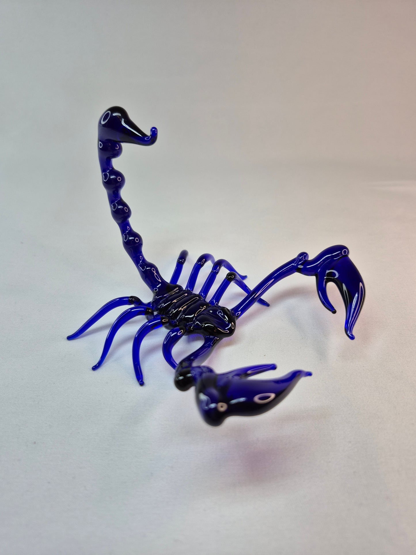 Blue Glass Scorpion