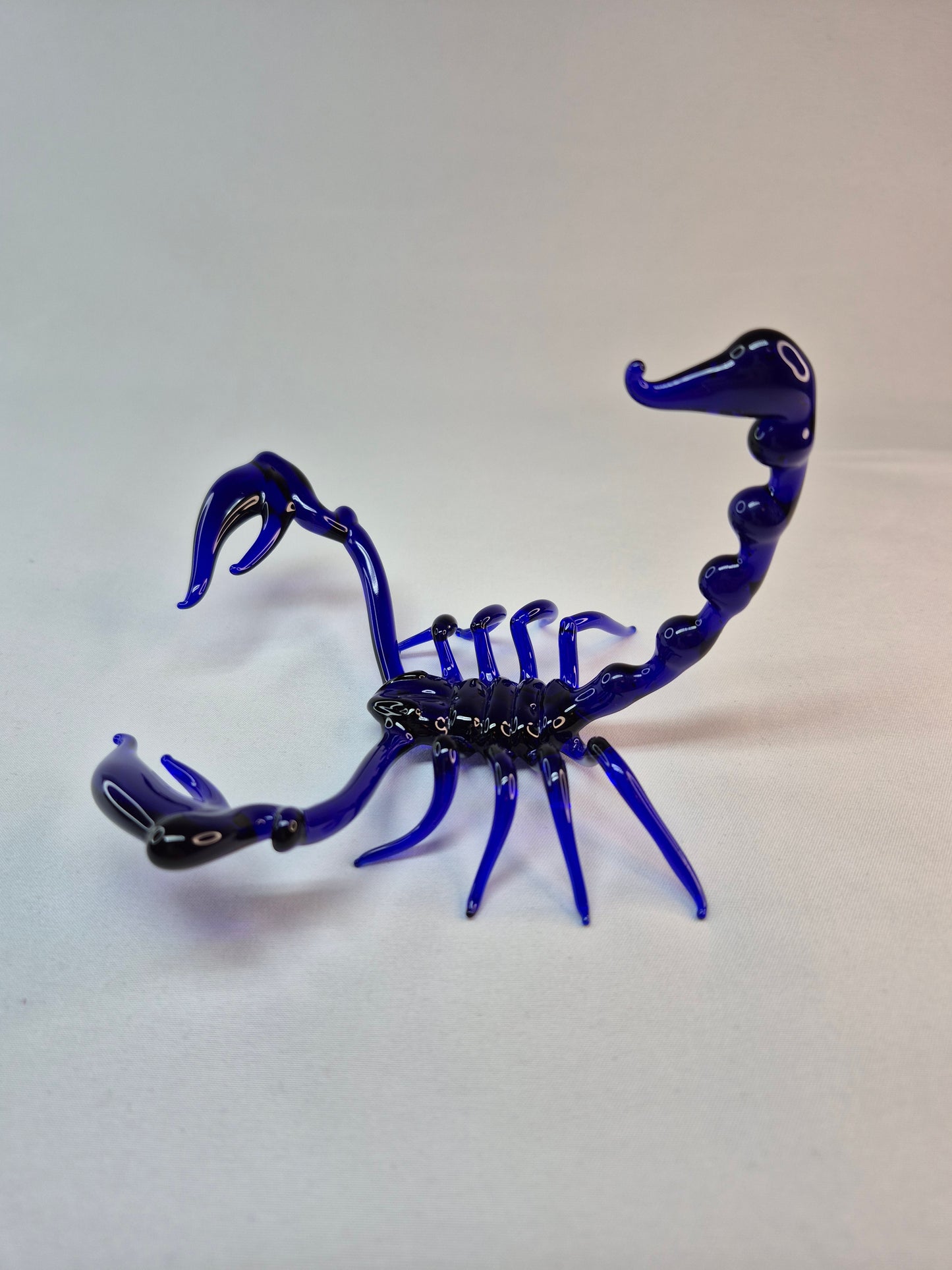 Blue Glass Scorpion