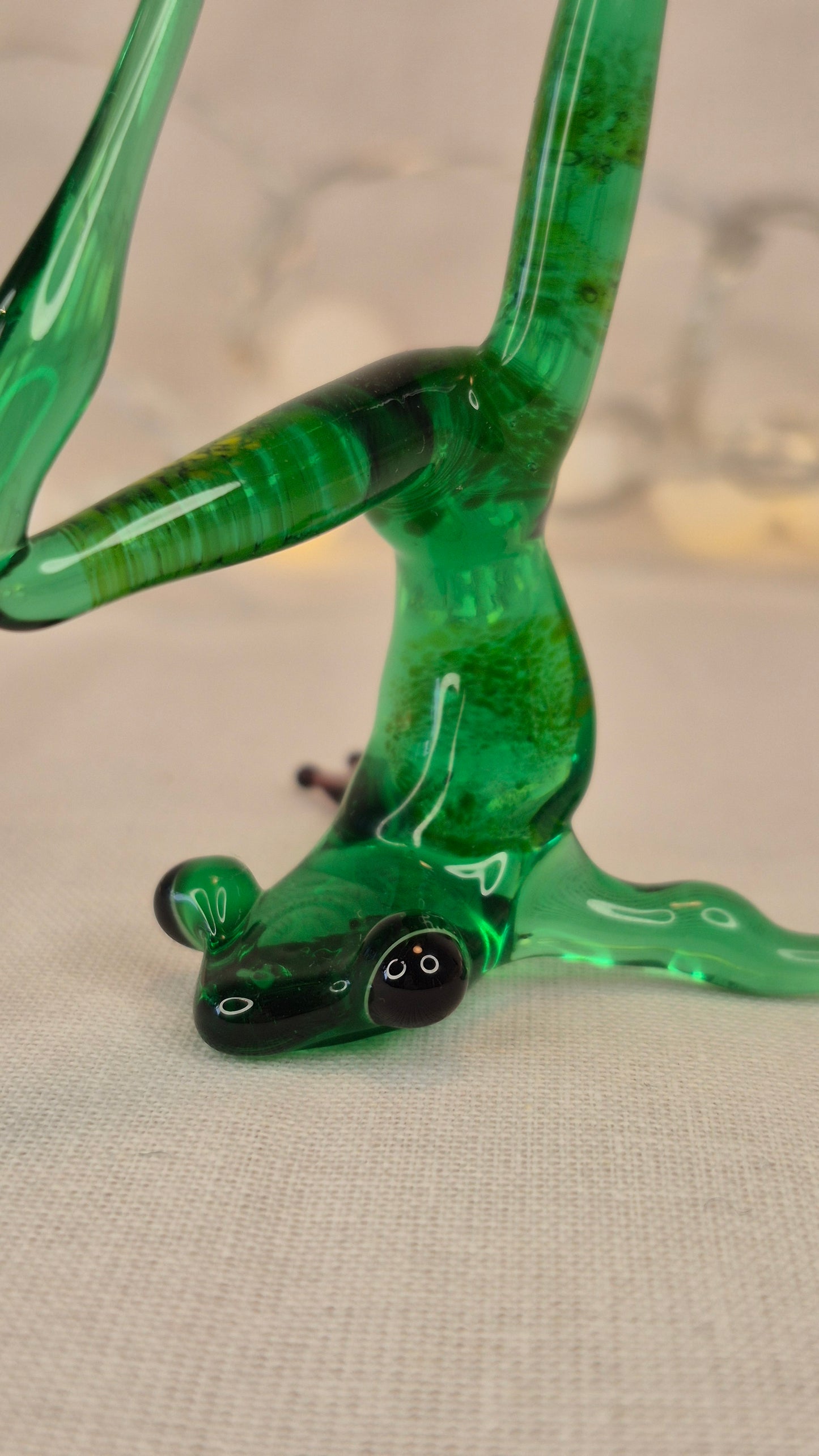 Frog yoga.