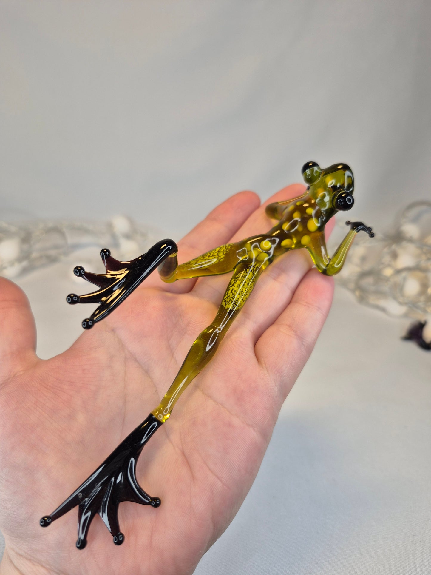 Light Green Frog on the Beach