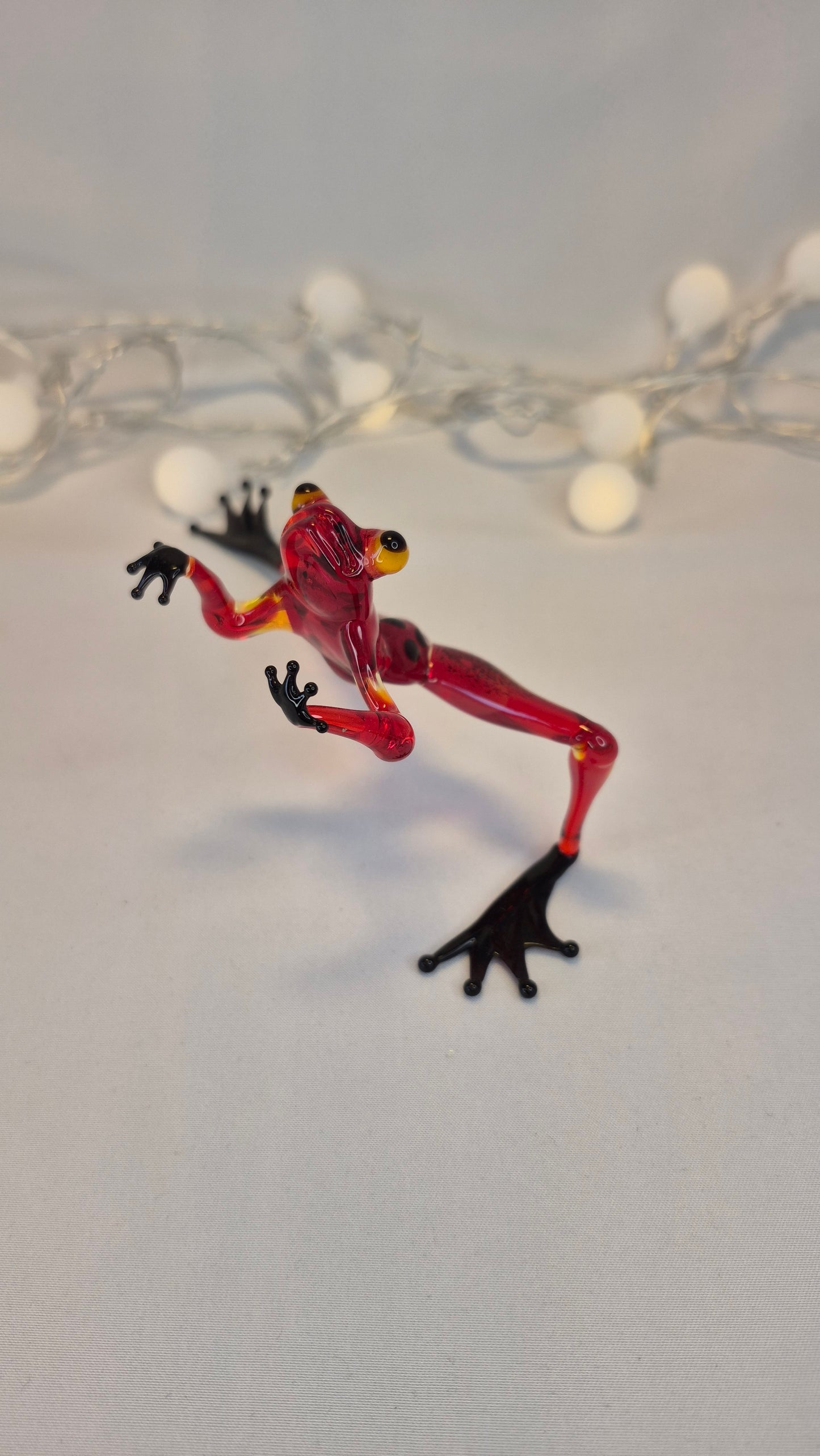 Red Wushu Frog