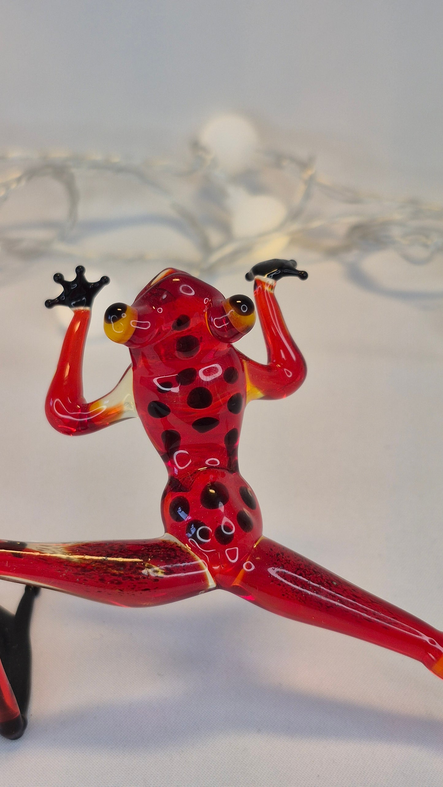 Red Wushu Frog