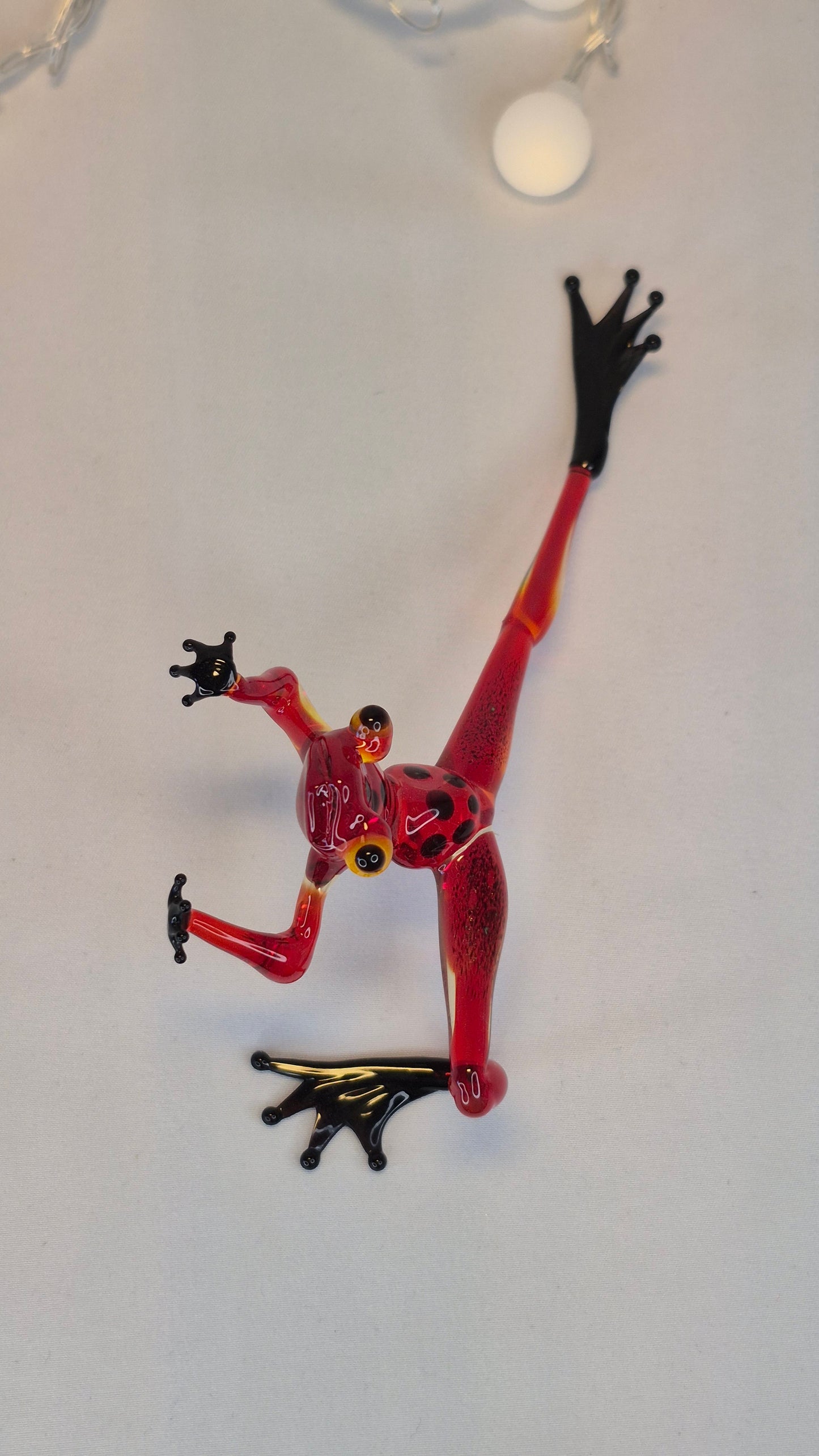 Red Wushu Frog