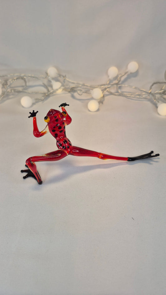 Red Wushu Frog