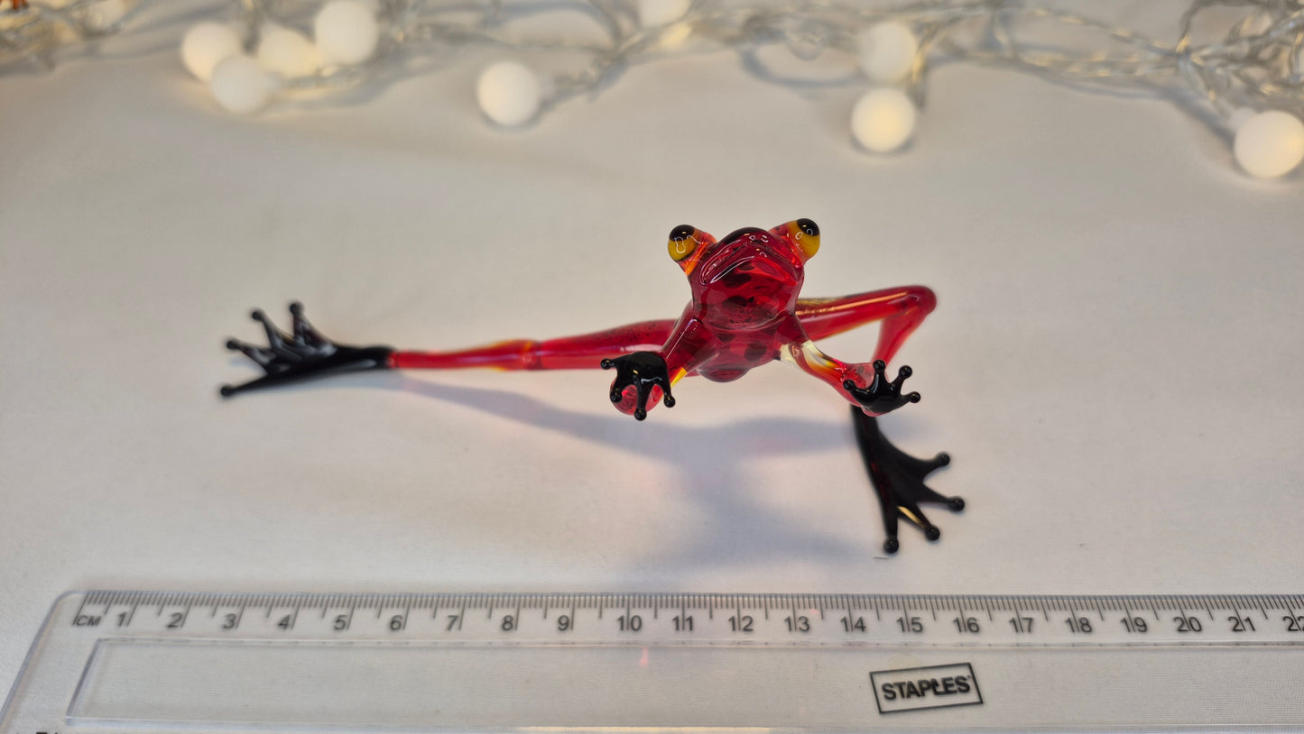 Red Wushu Frog