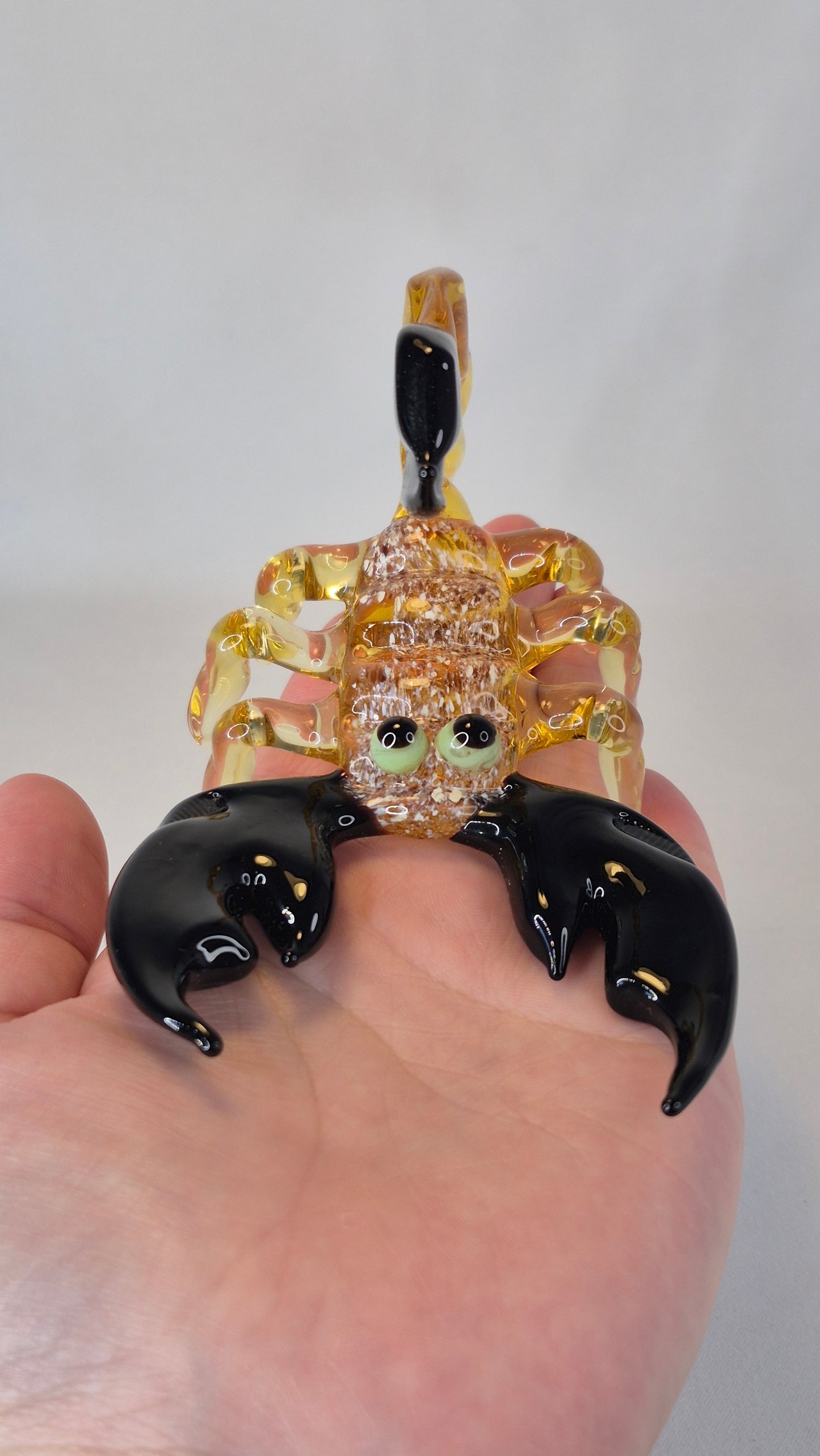Large Glass Scorpion