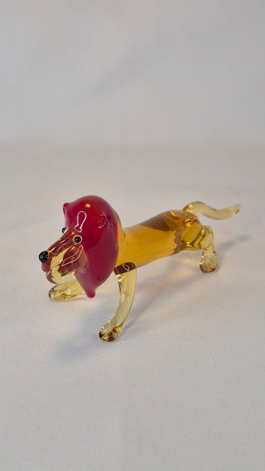 Large Glass Lion