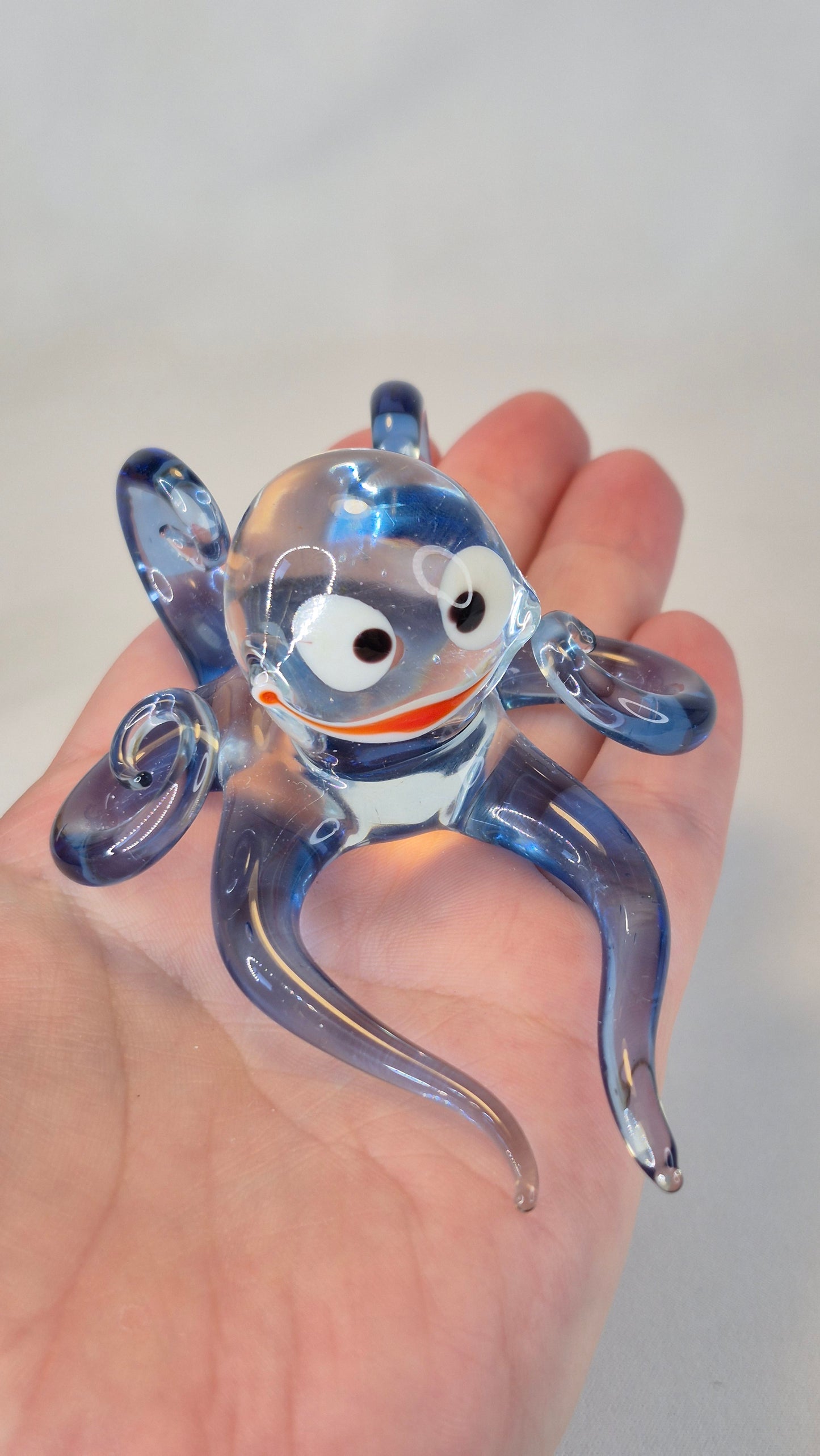 Large Glass Octopus