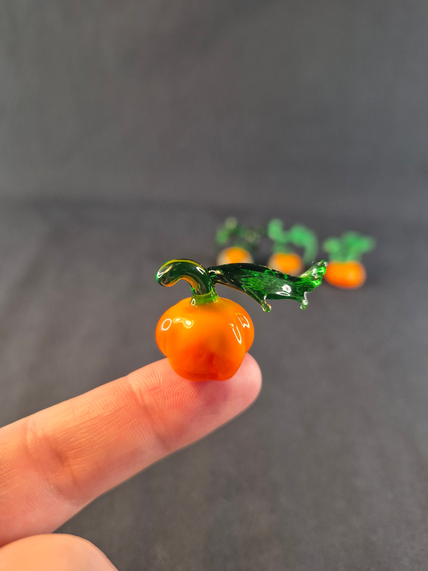Set of Four Mini Pumpkins