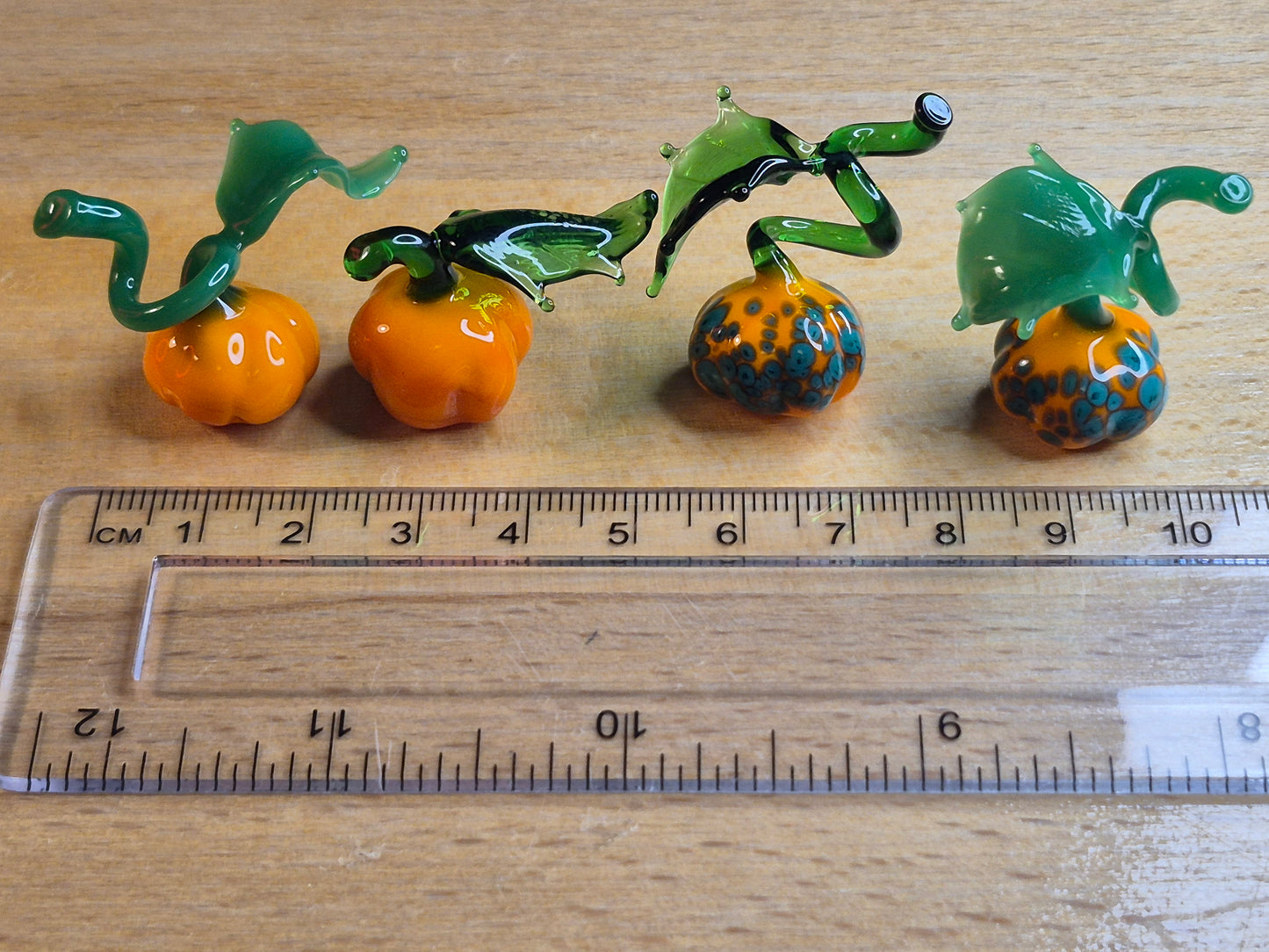 Set of Four Mini Pumpkins