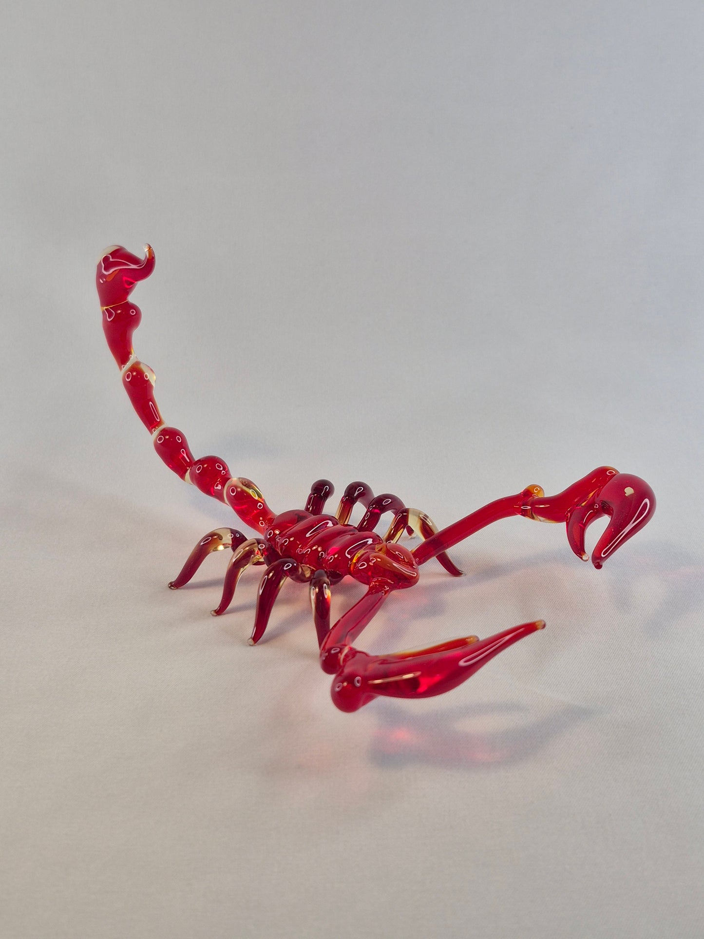 Red Glass Scorpion