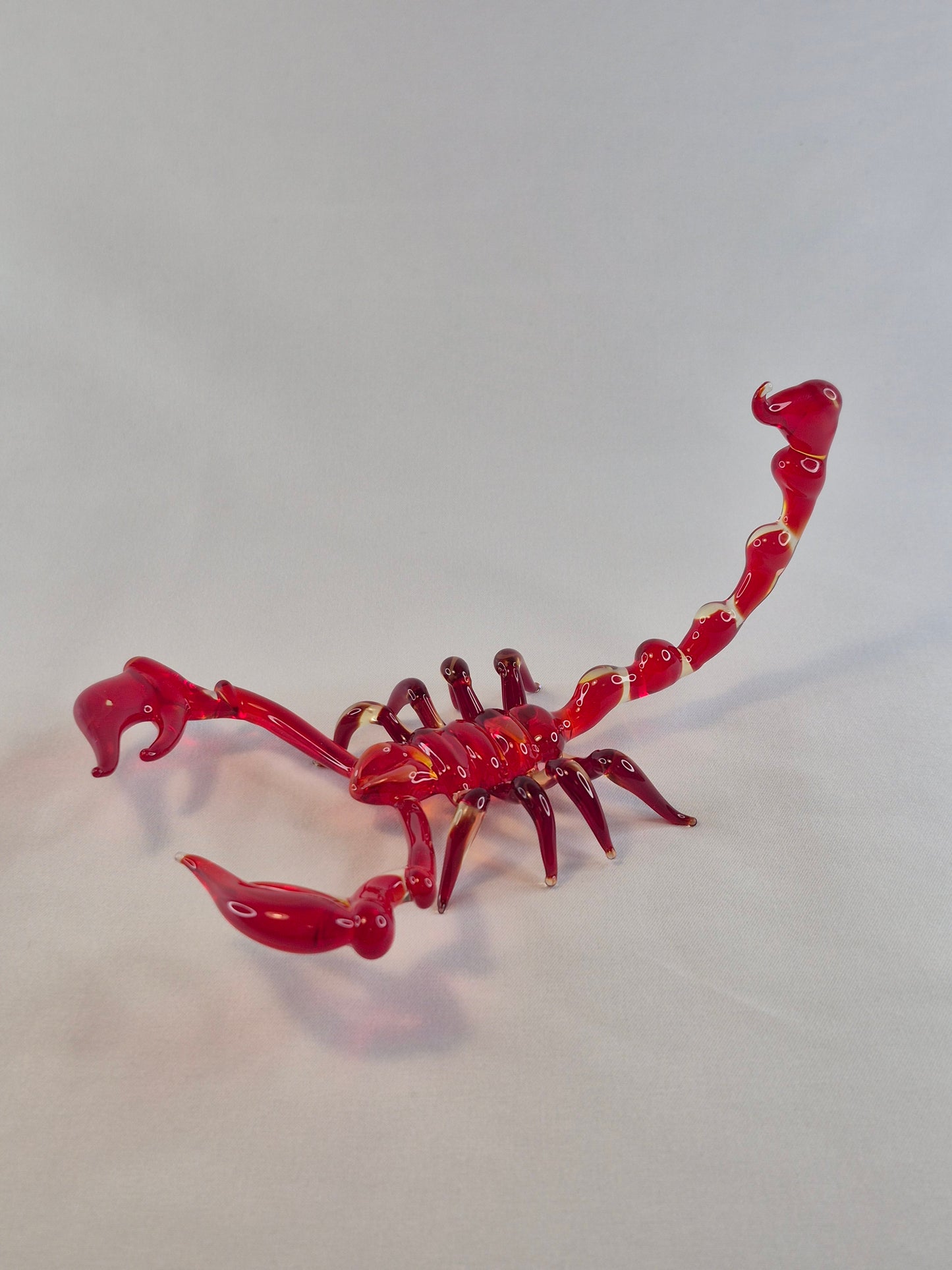 Red Glass Scorpion