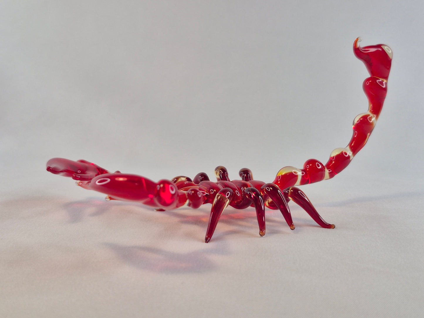 Red Glass Scorpion