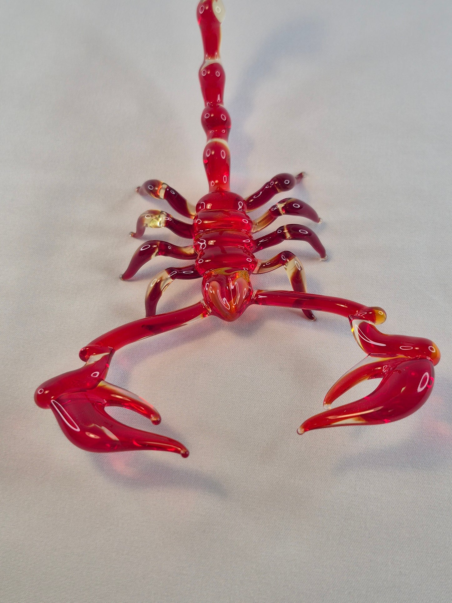 Red Glass Scorpion
