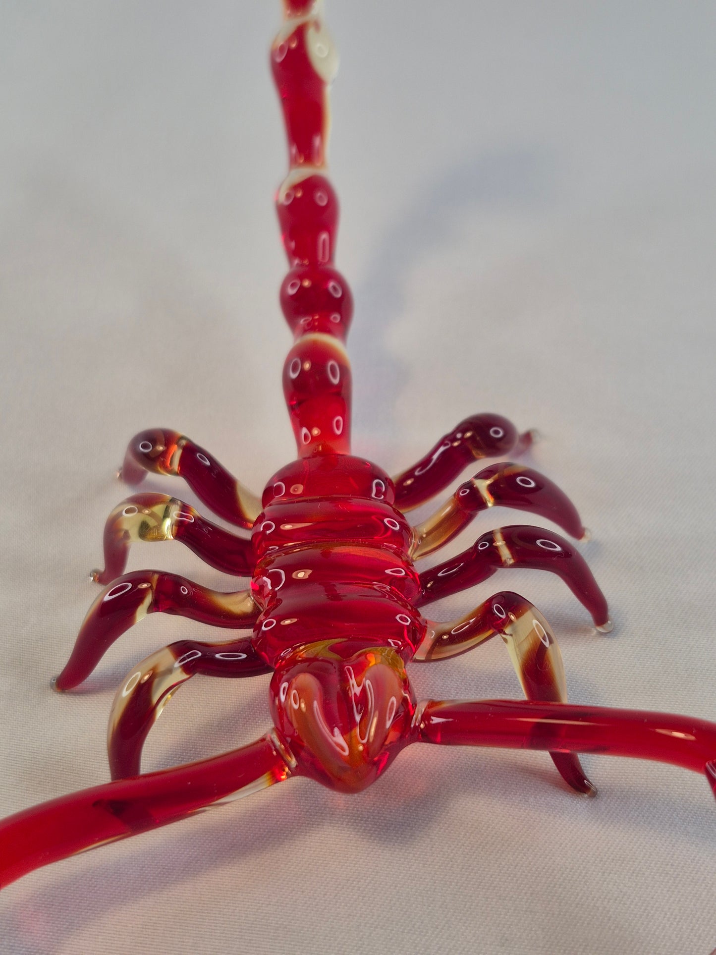 Red Glass Scorpion