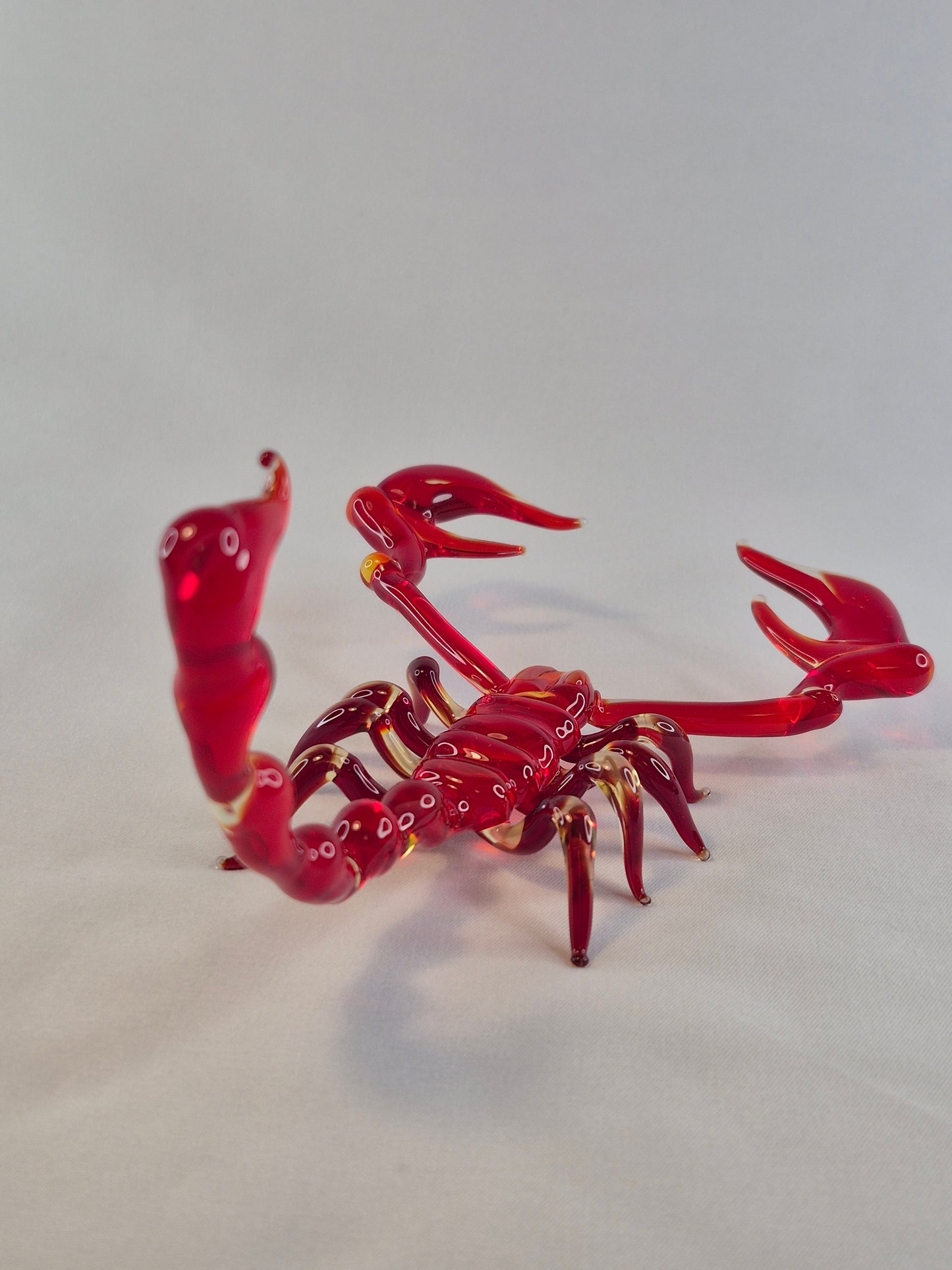 Red Glass Scorpion