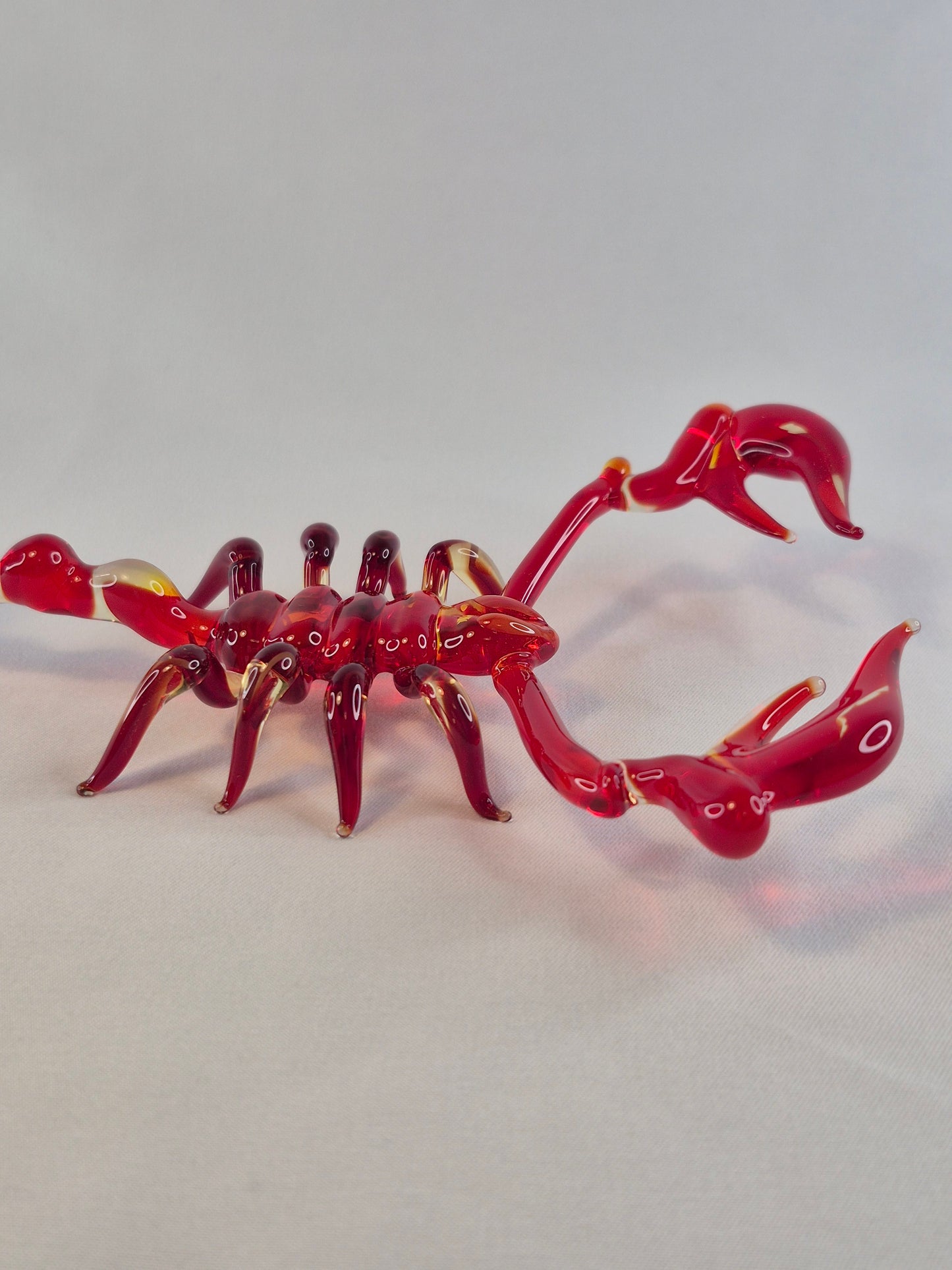 Red Glass Scorpion