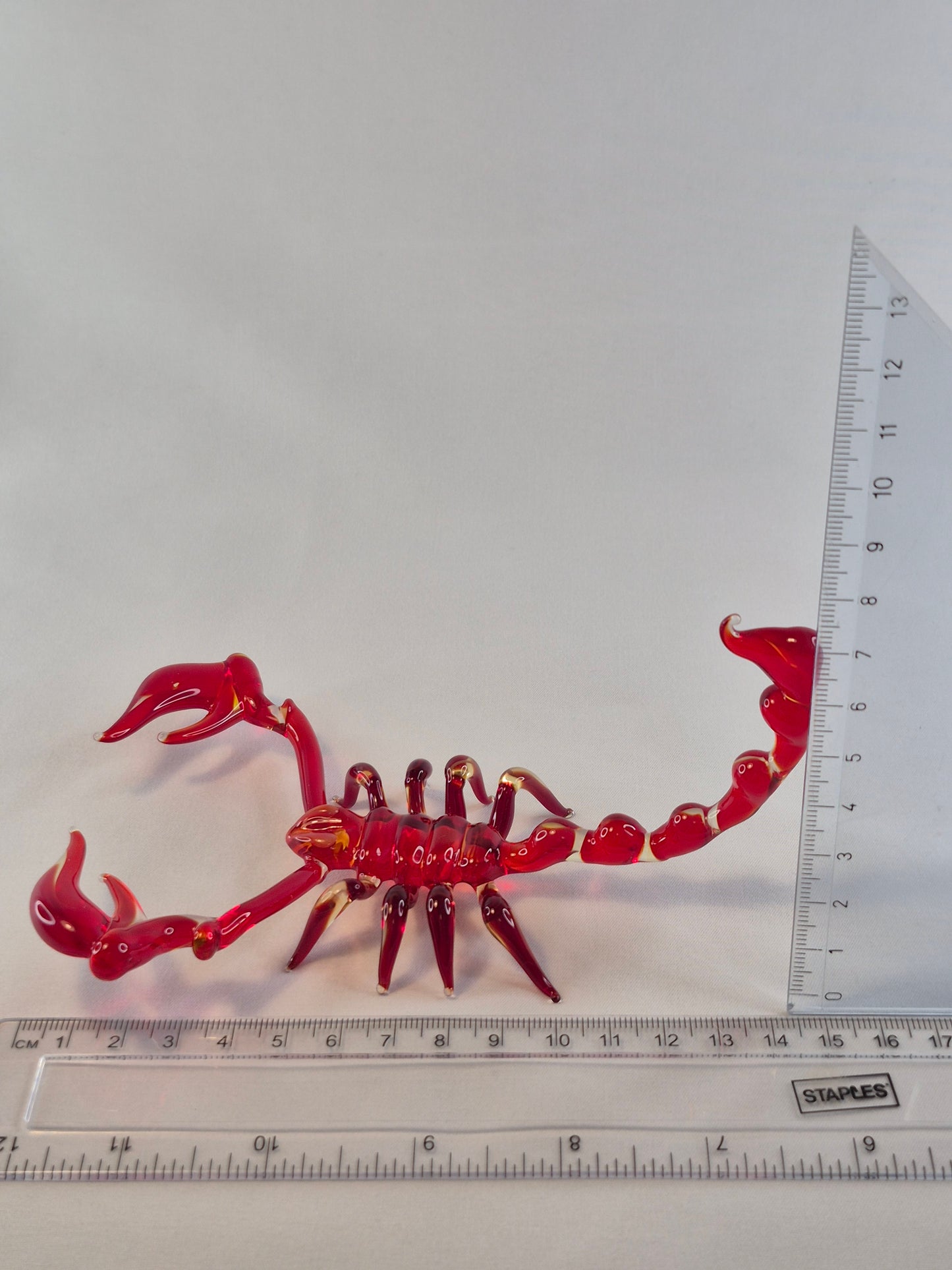 Red Glass Scorpion