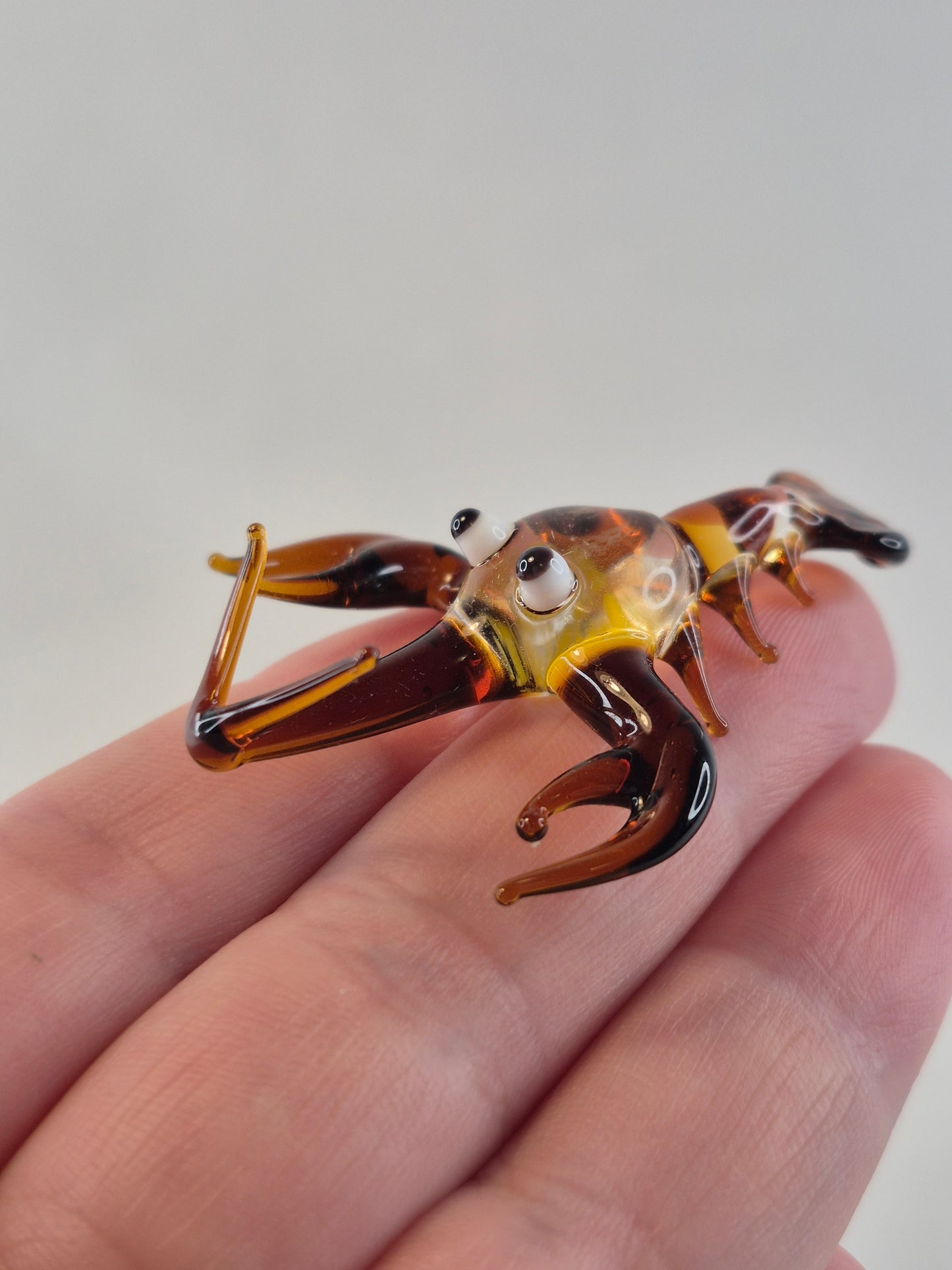 Mini Glass Crab Crawfish