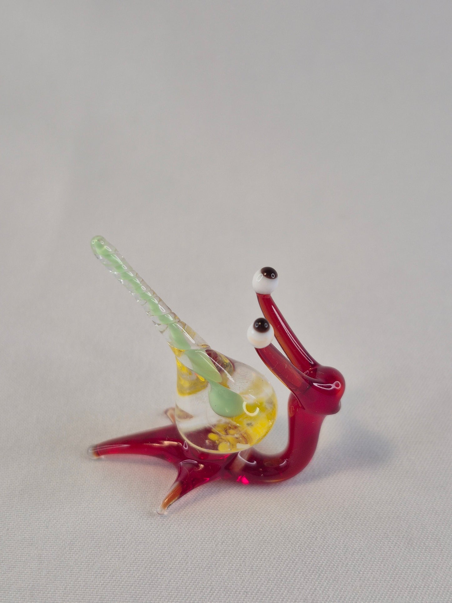 Red Glass Snail