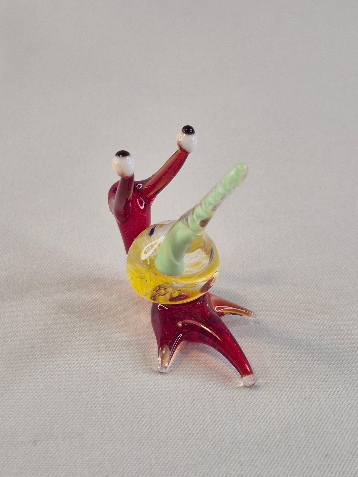 Red Glass Snail