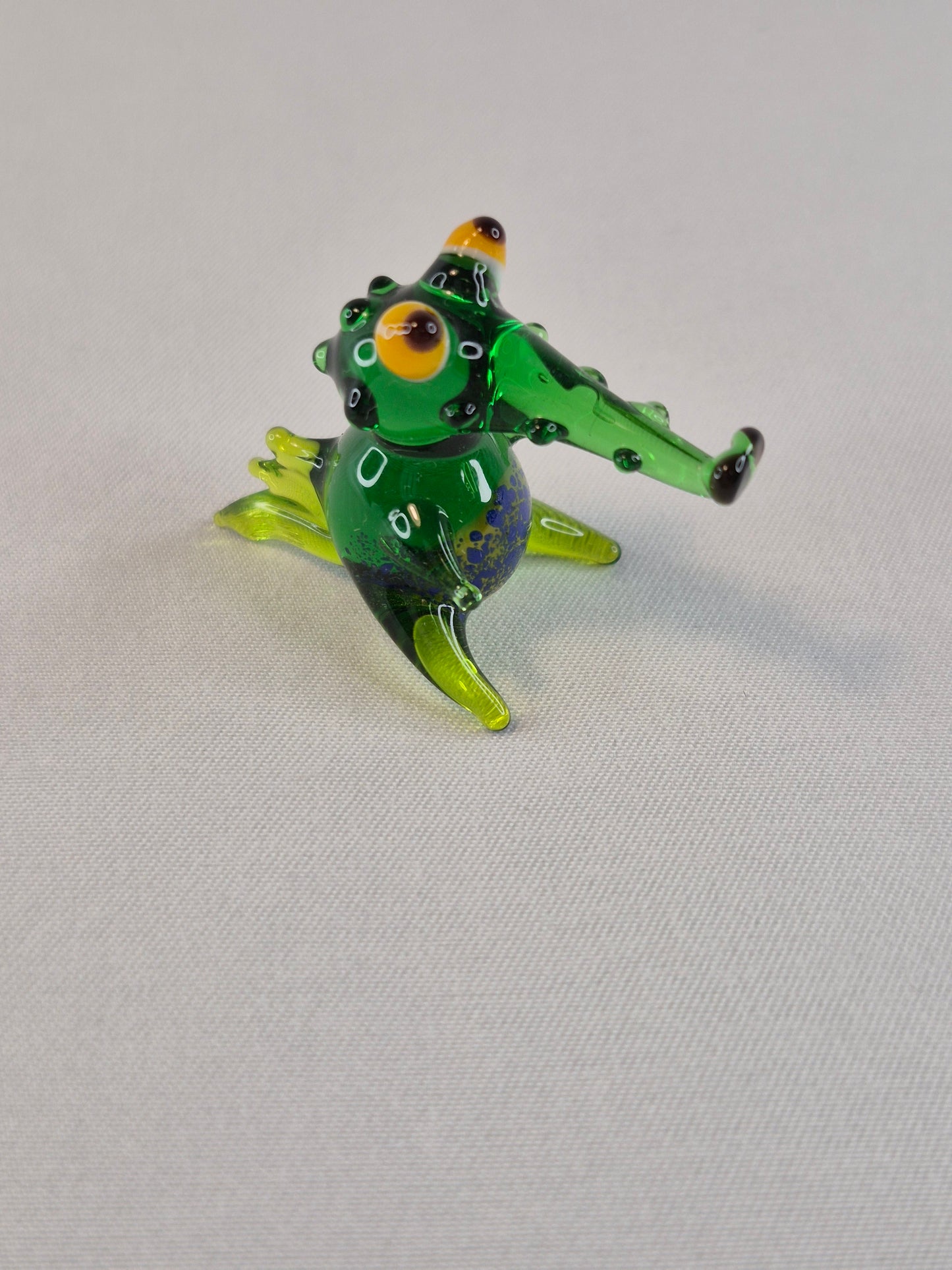 Mini Glass Crocodile