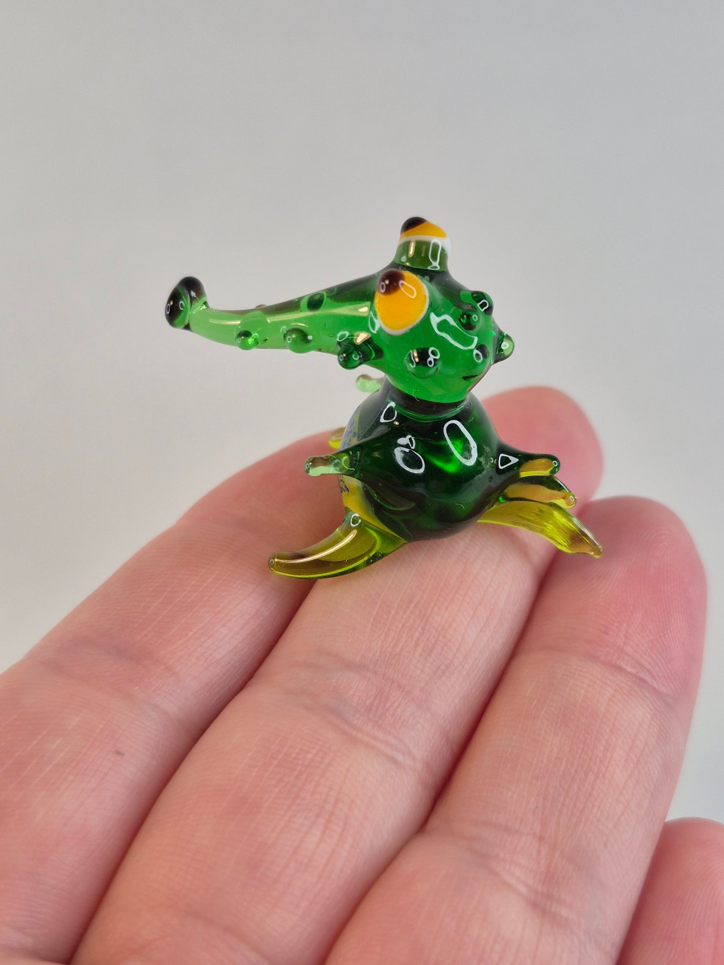 Mini Glass Crocodile