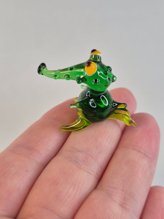 Mini Glass Crocodile