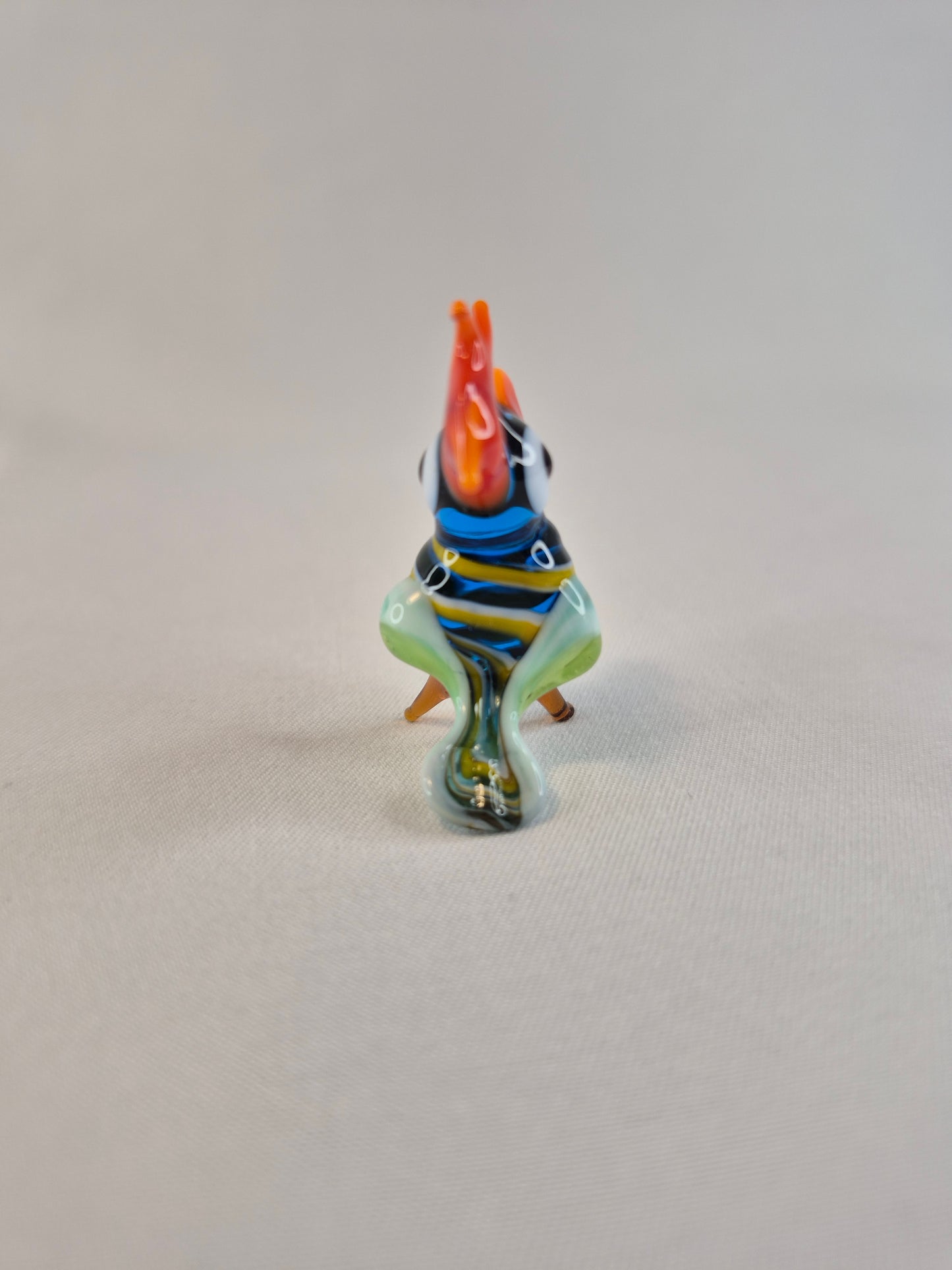 Mini Glass Parrot