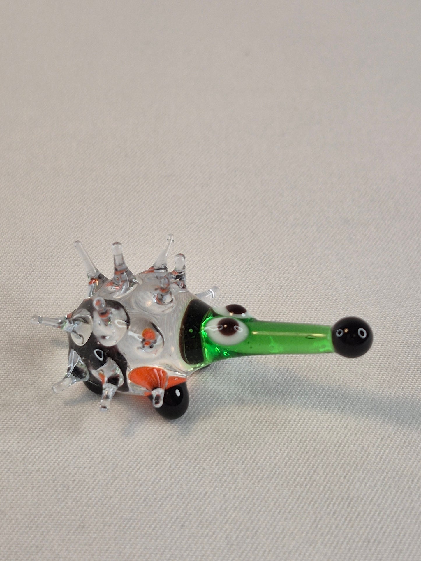 Mini Glass Hedgehog
