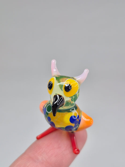 Mini Glass Owl
