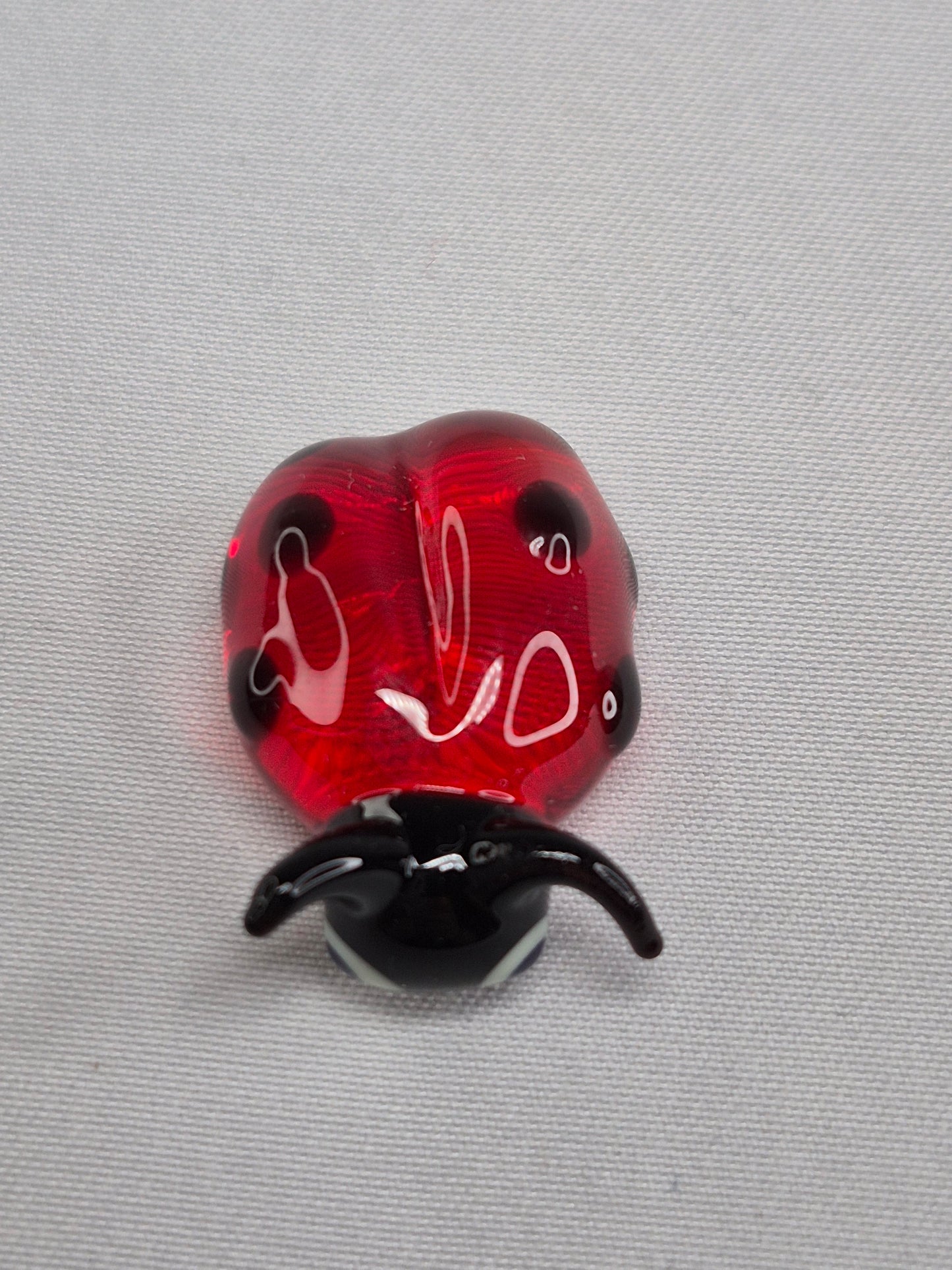 Mini Glass Ladybug