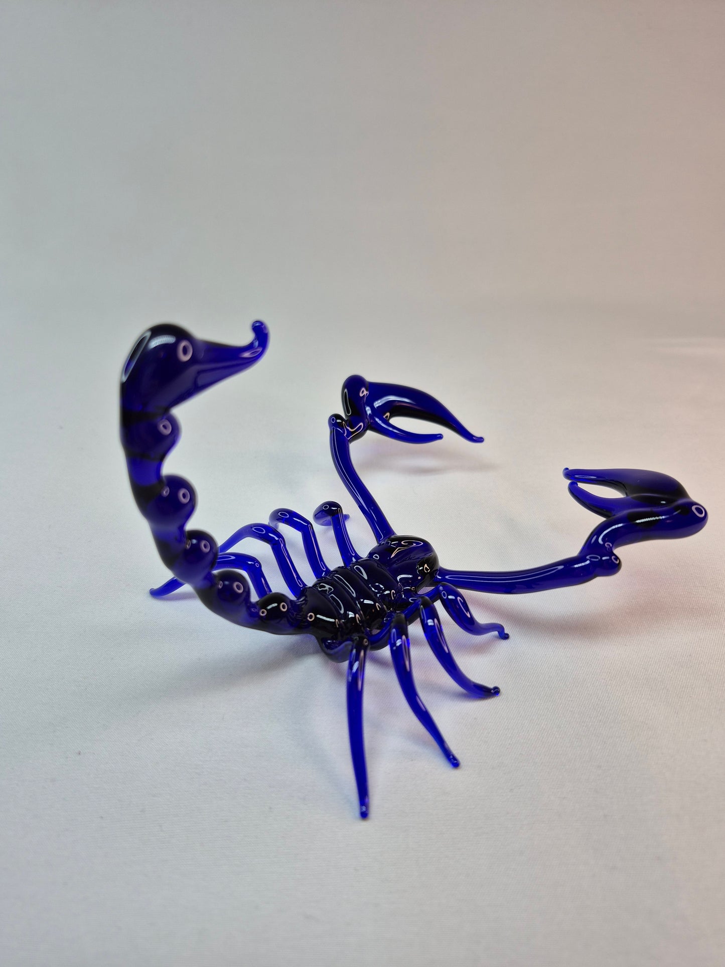 Blue Glass Scorpion