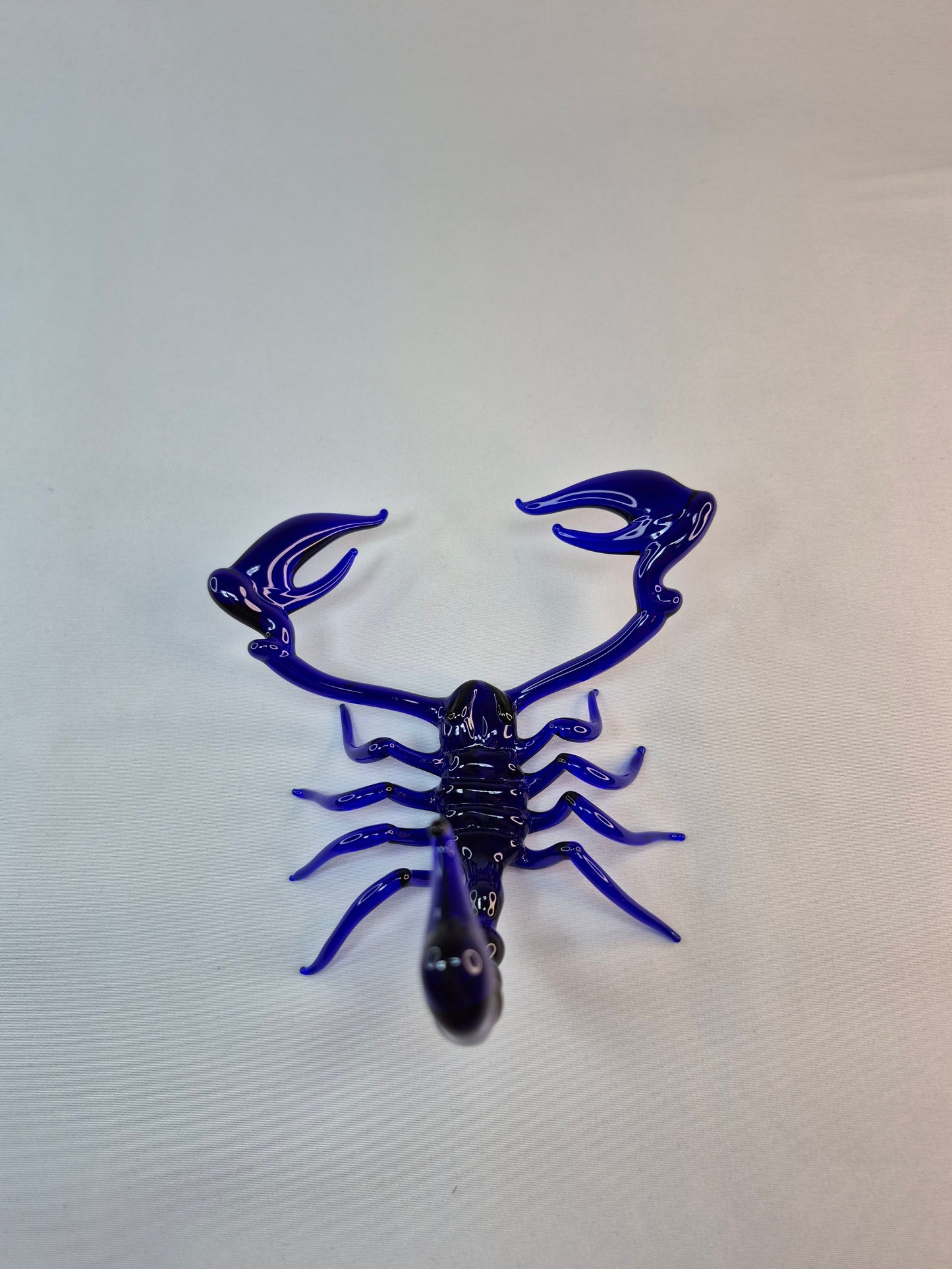 Blue Glass Scorpion