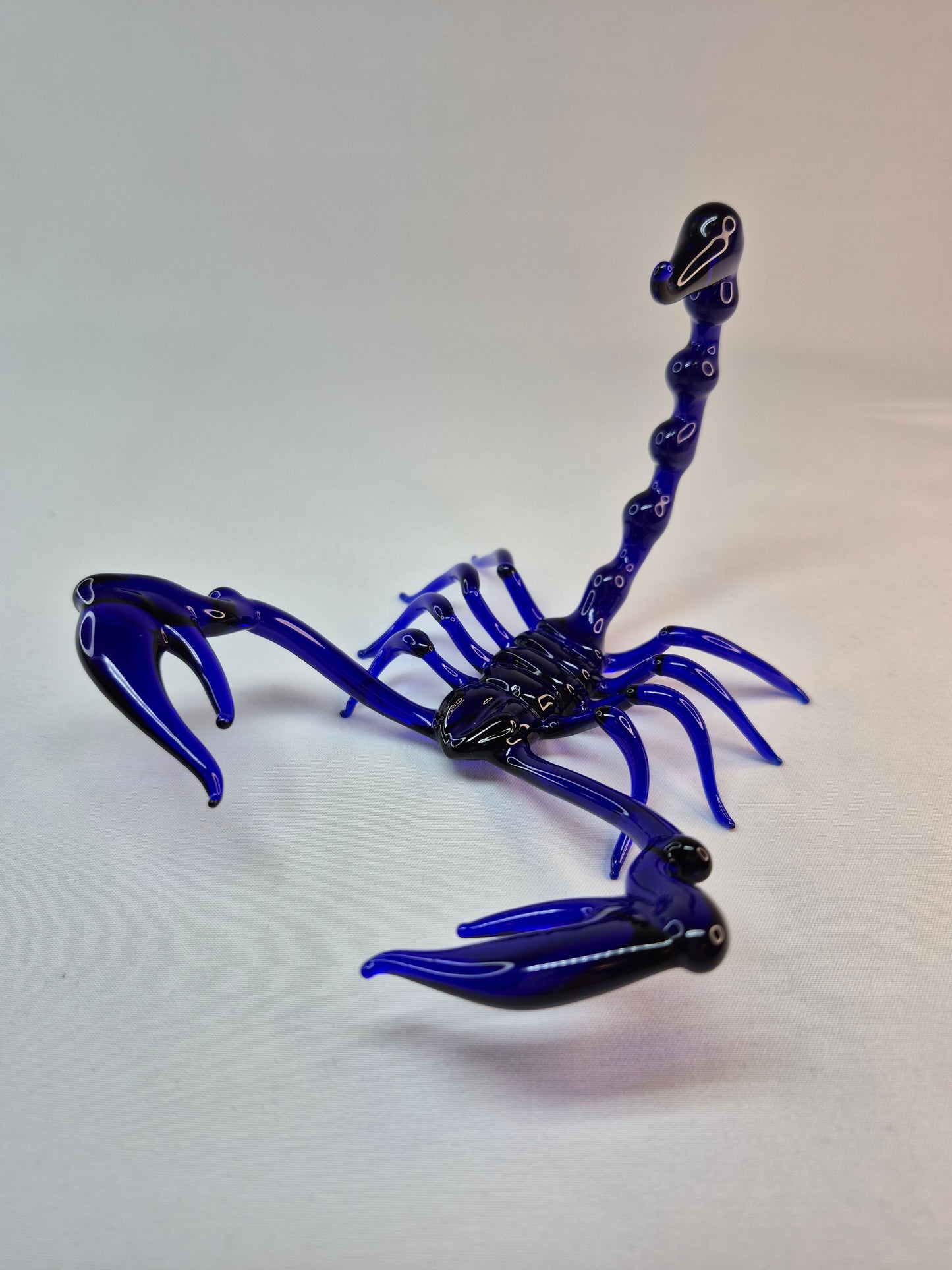 Blue Glass Scorpion
