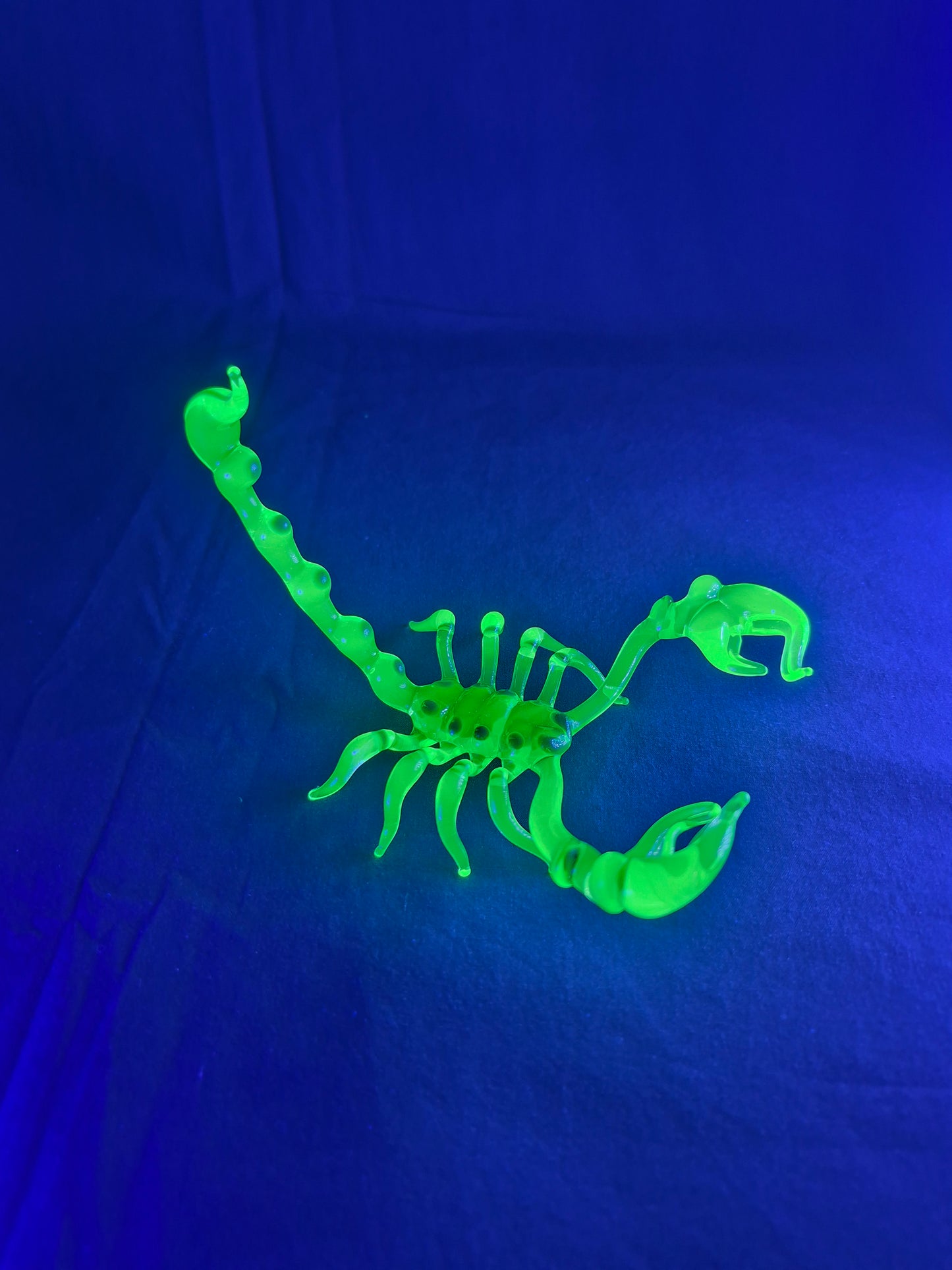 Uranium Lampwork Scorpion