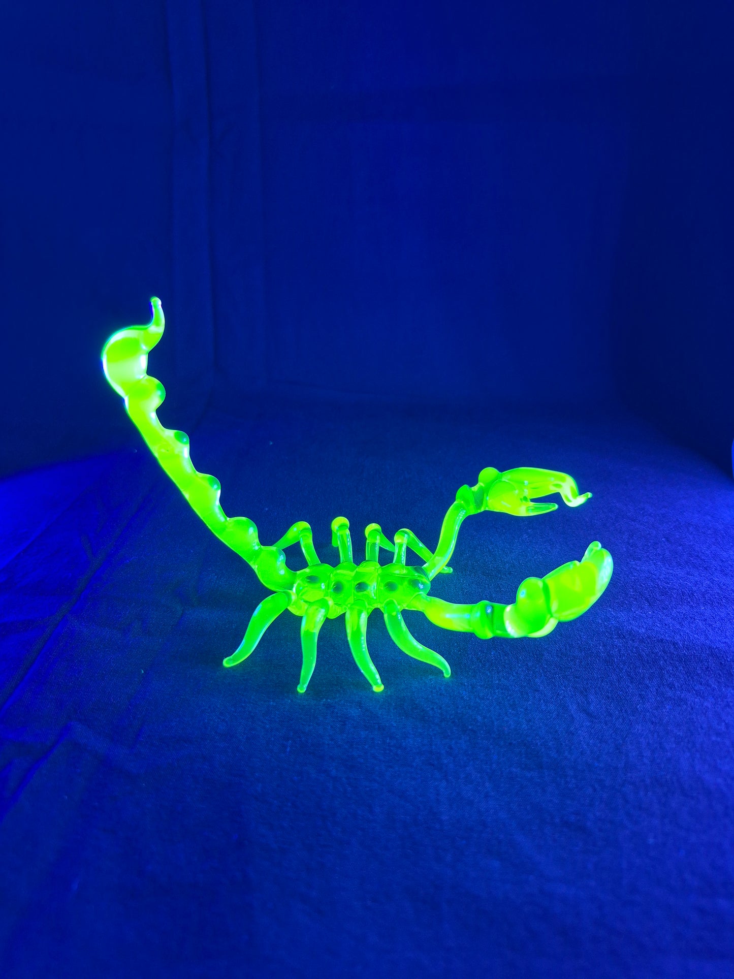 Uranium Lampwork Scorpion