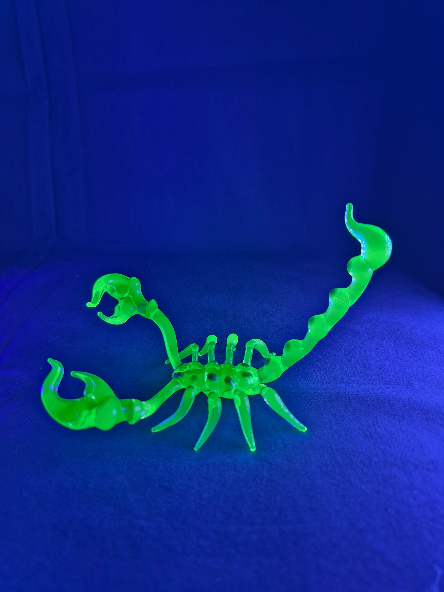 Uranium Lampwork Scorpion