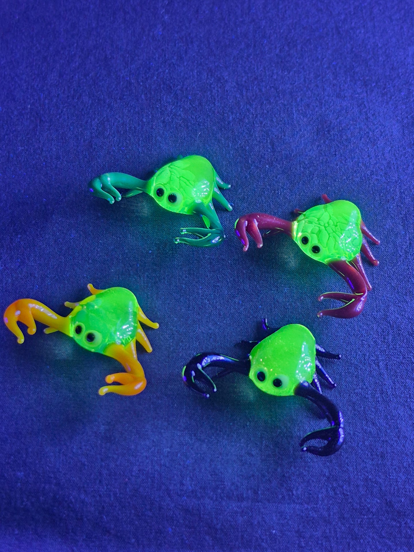 Mini Uranium Glass Crab