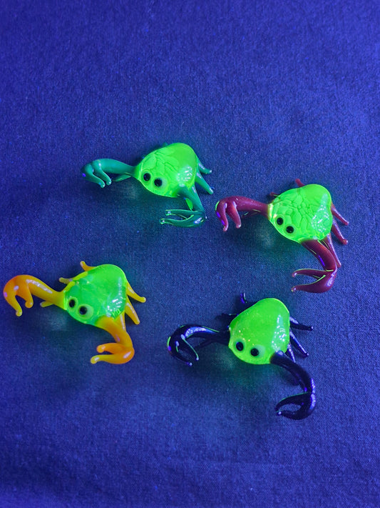 Mini Uranium Glass Crab