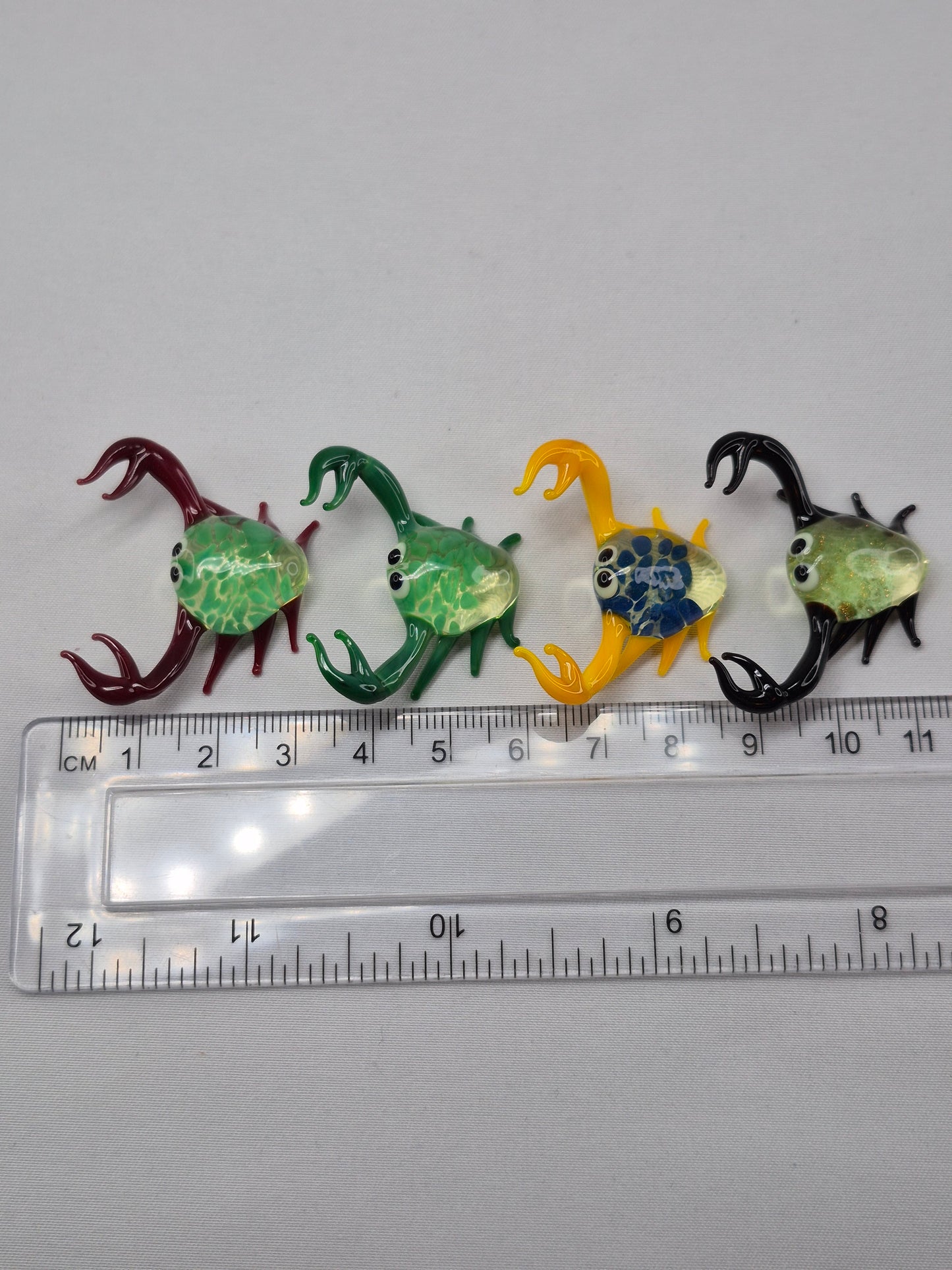 Mini Uranium Glass Crab
