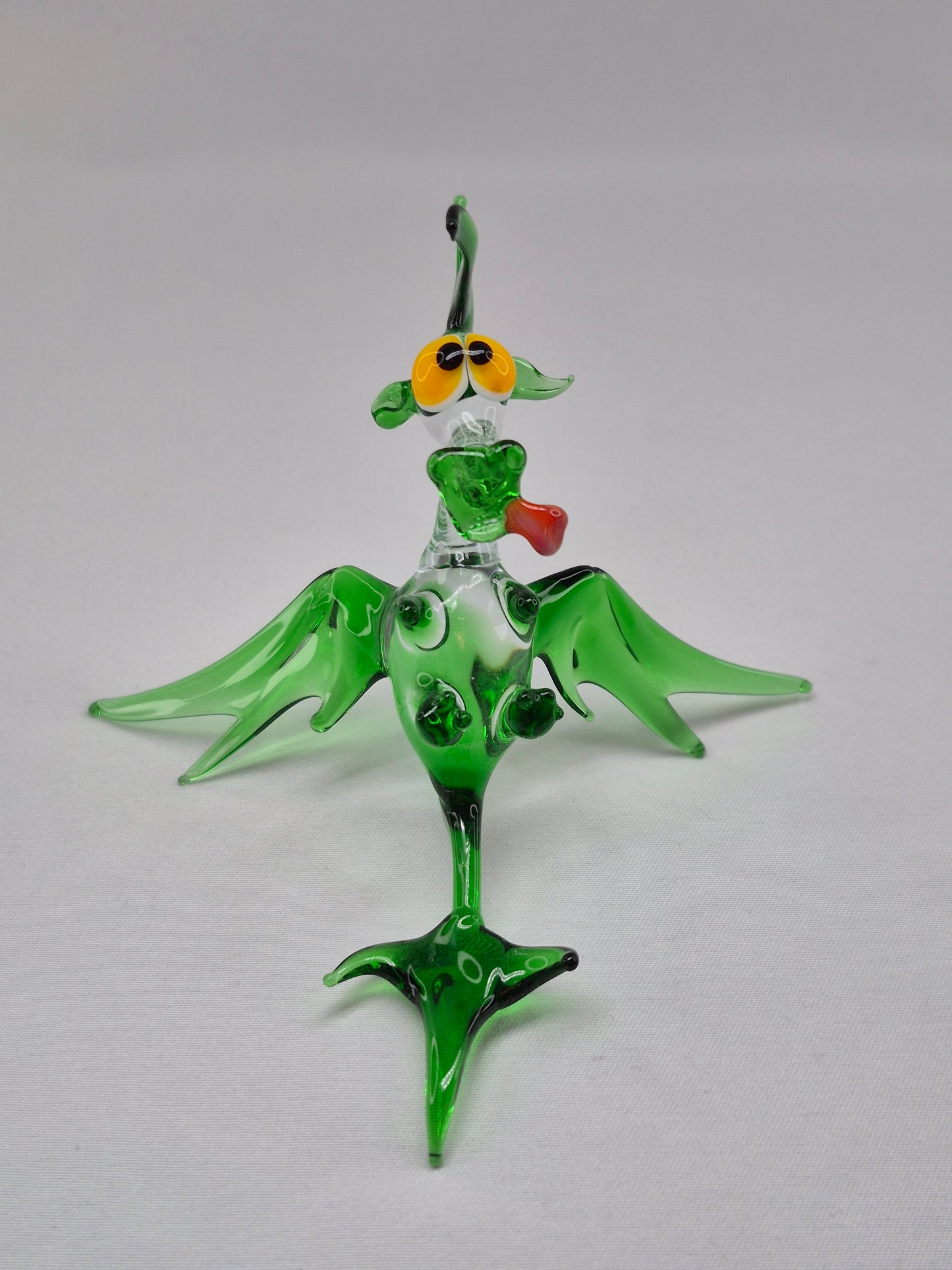 Green Glass Dragon Zyuzya