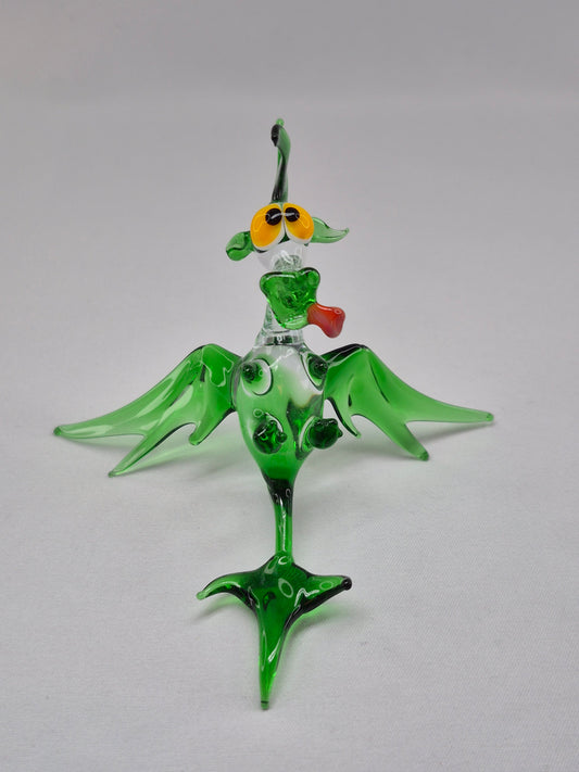 Green Glass Dragon Zyuzya