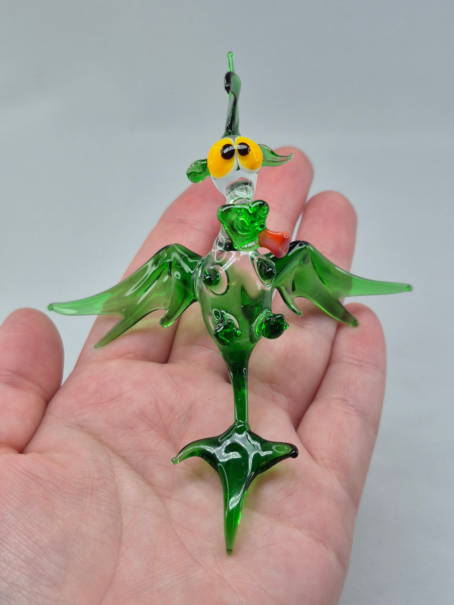 Green Glass Dragon Zyuzya