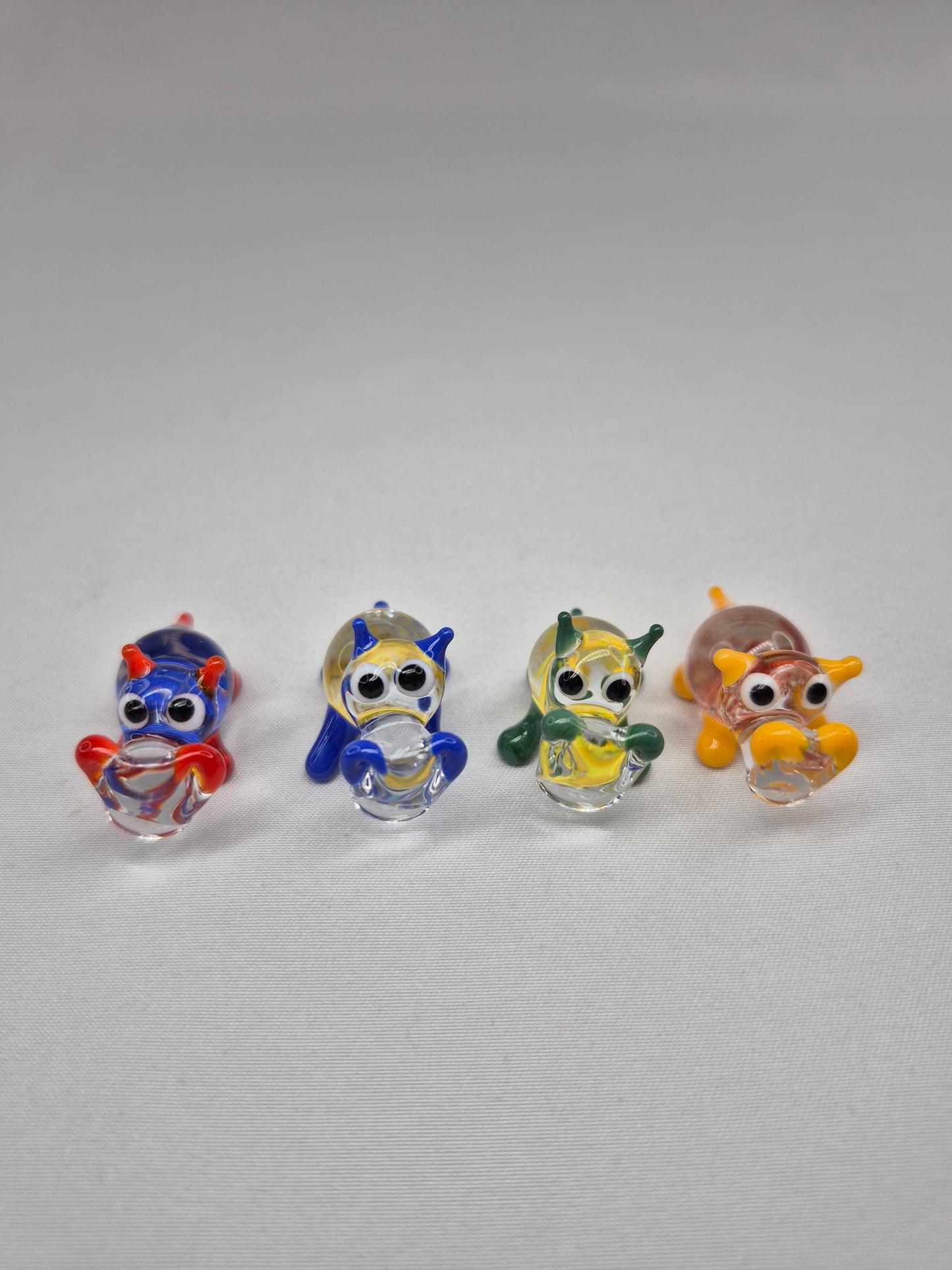 Mini Glass Hippo