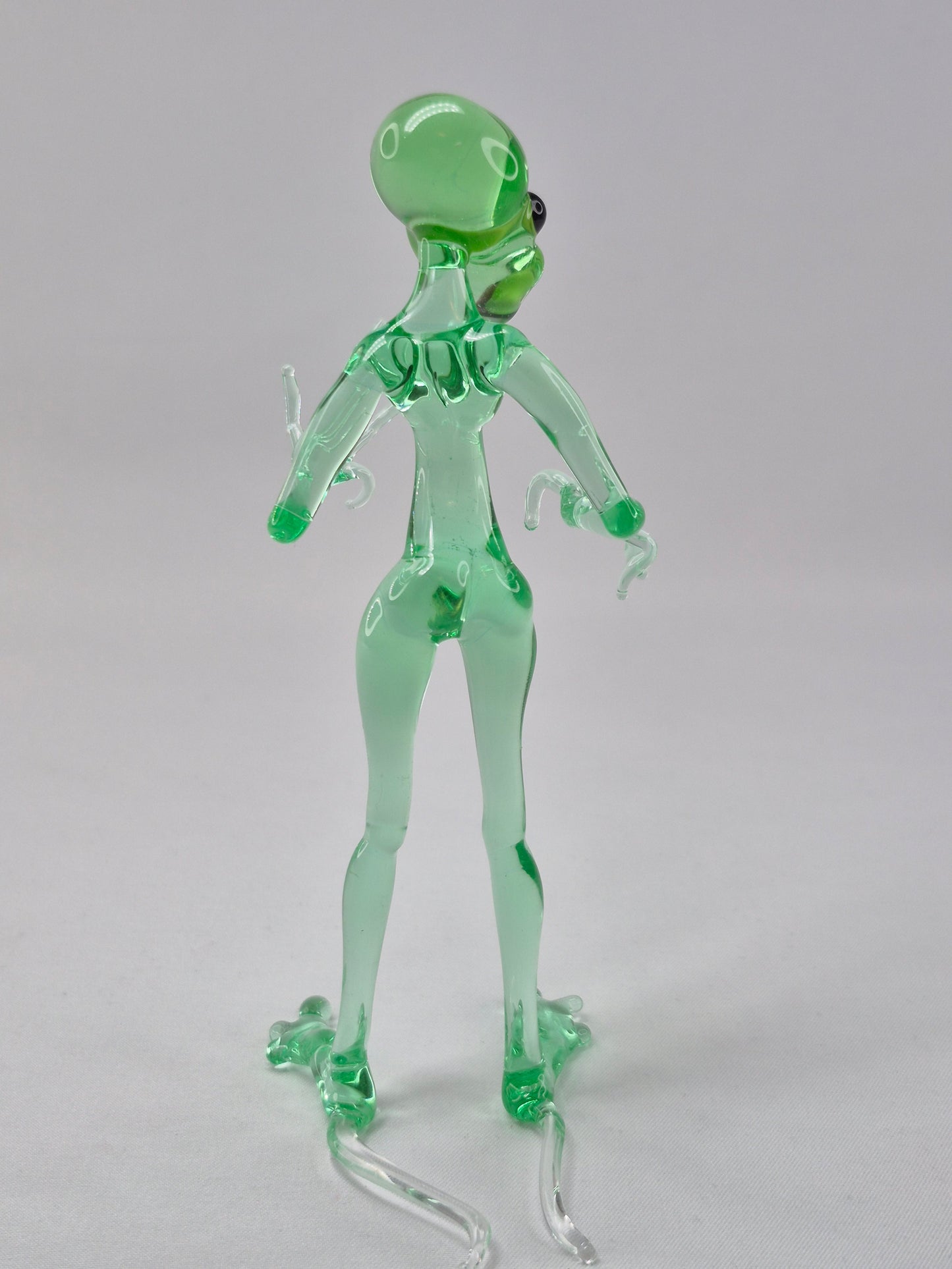 Uranium Glass Alien Woman