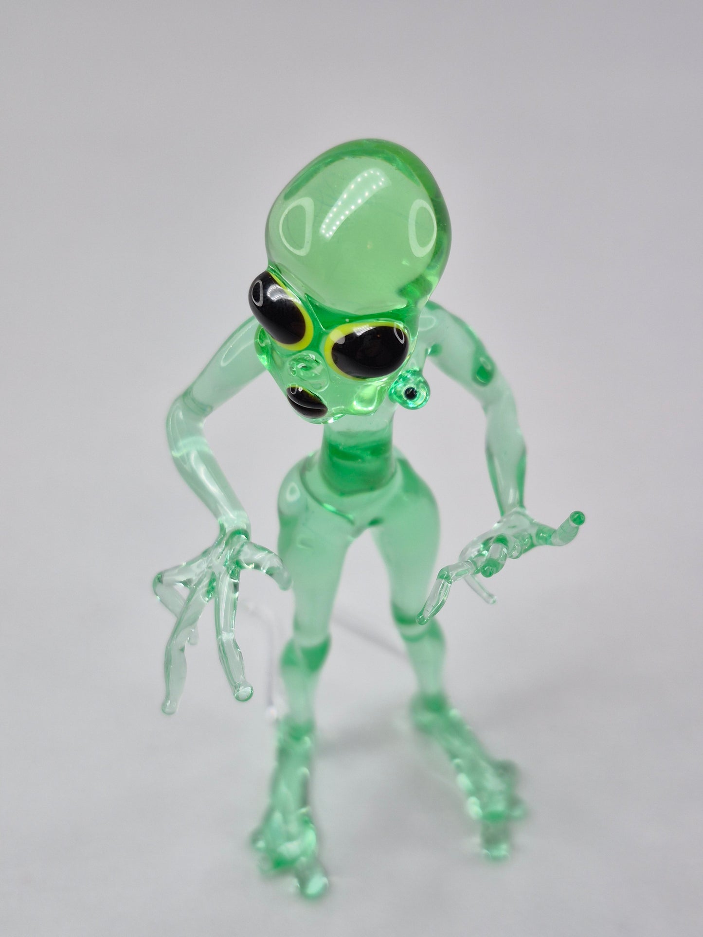 Uranium Glass Alien Woman