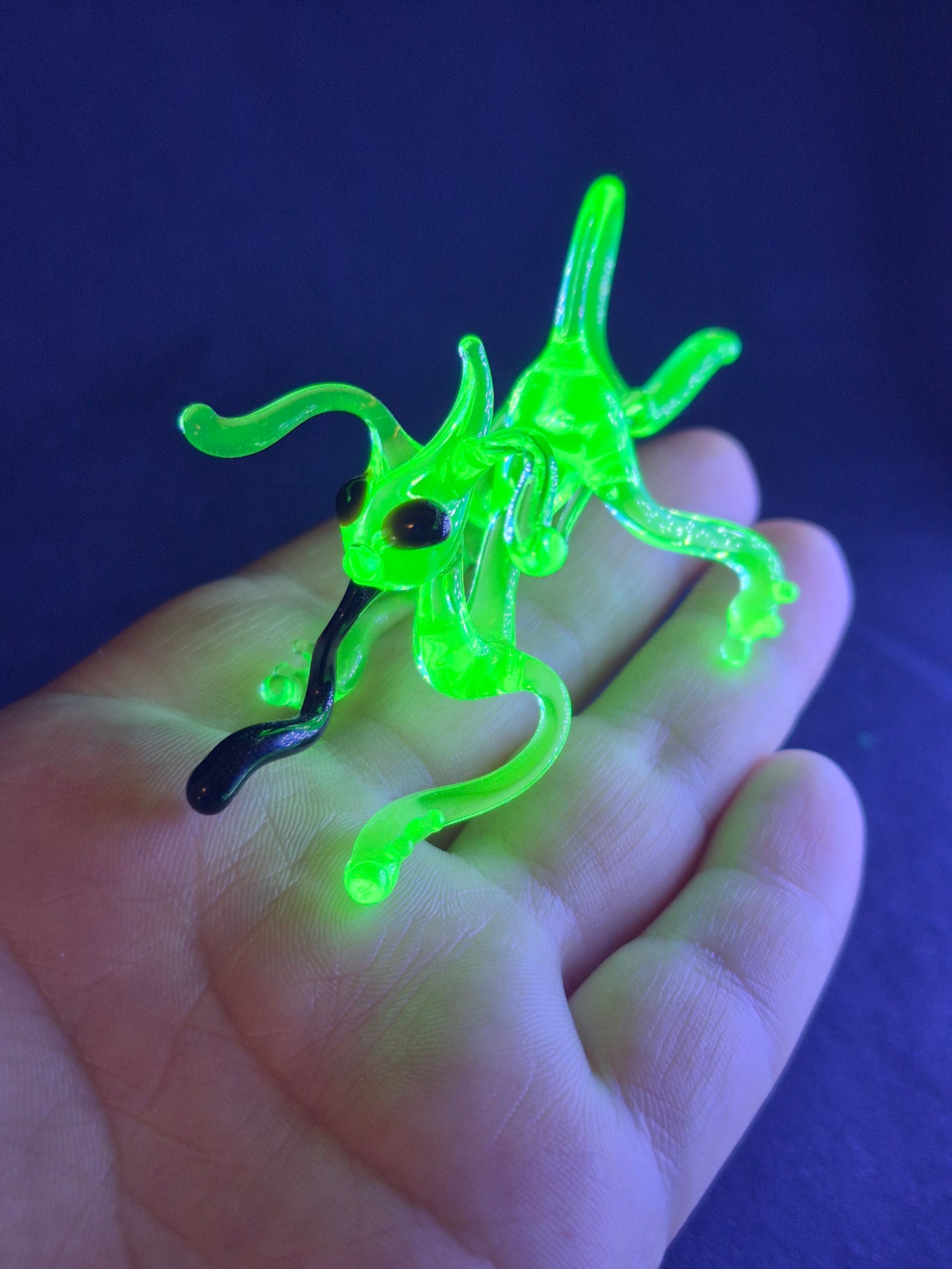 Alien Glass Dog