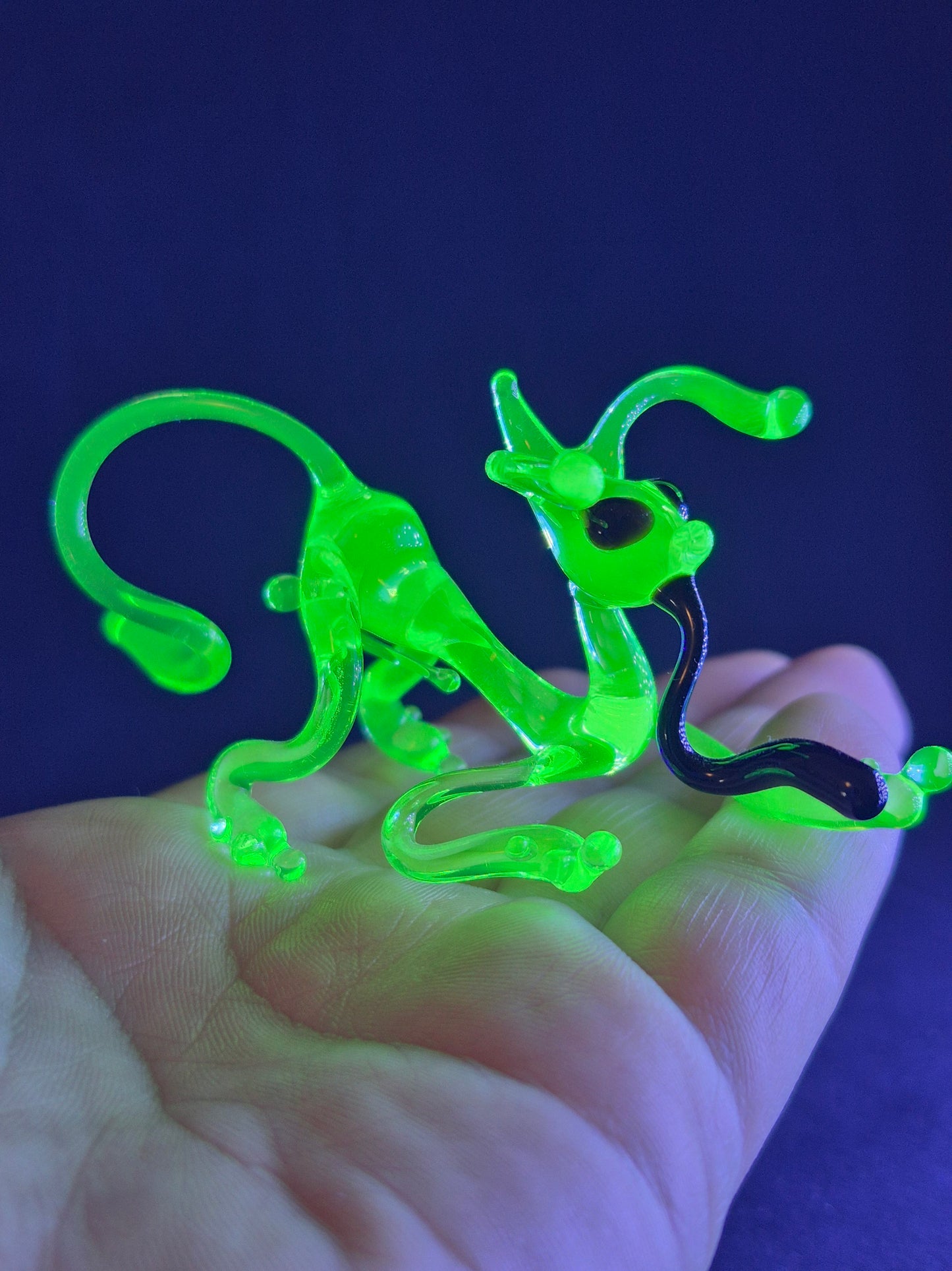 Alien Glass Dog