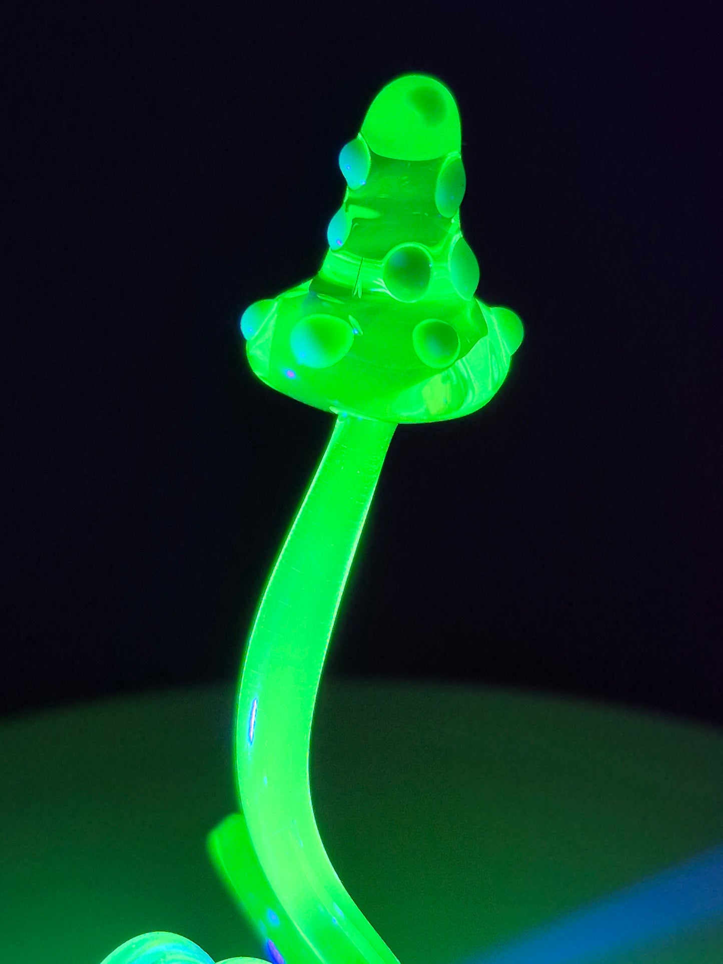 Mini Uranium Glass Mushroom